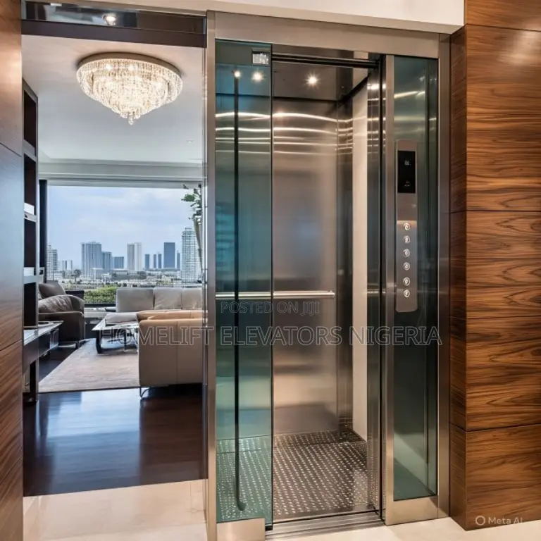 Upto With Machine Room Home Elevator