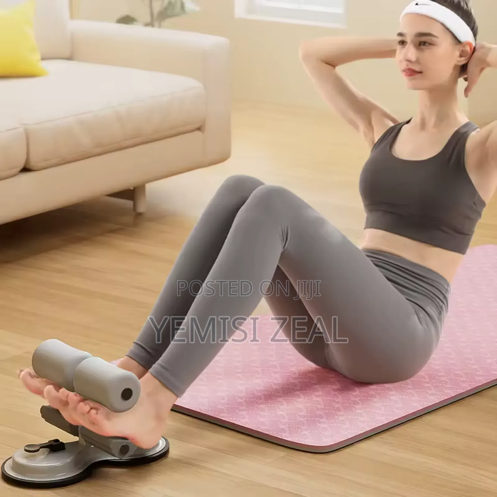Sunction Sit Bar With Resistance Rope