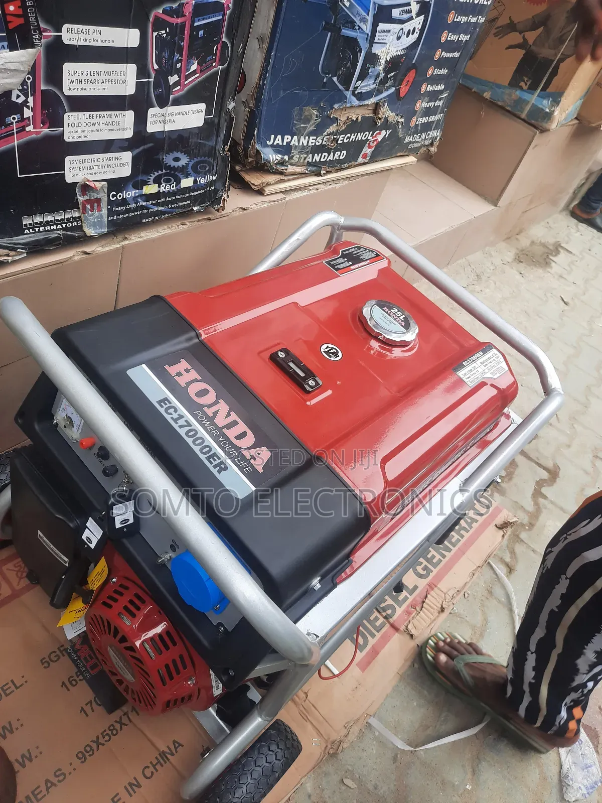 10kva Honda Generator Ec17000er With 100%Copper Coir