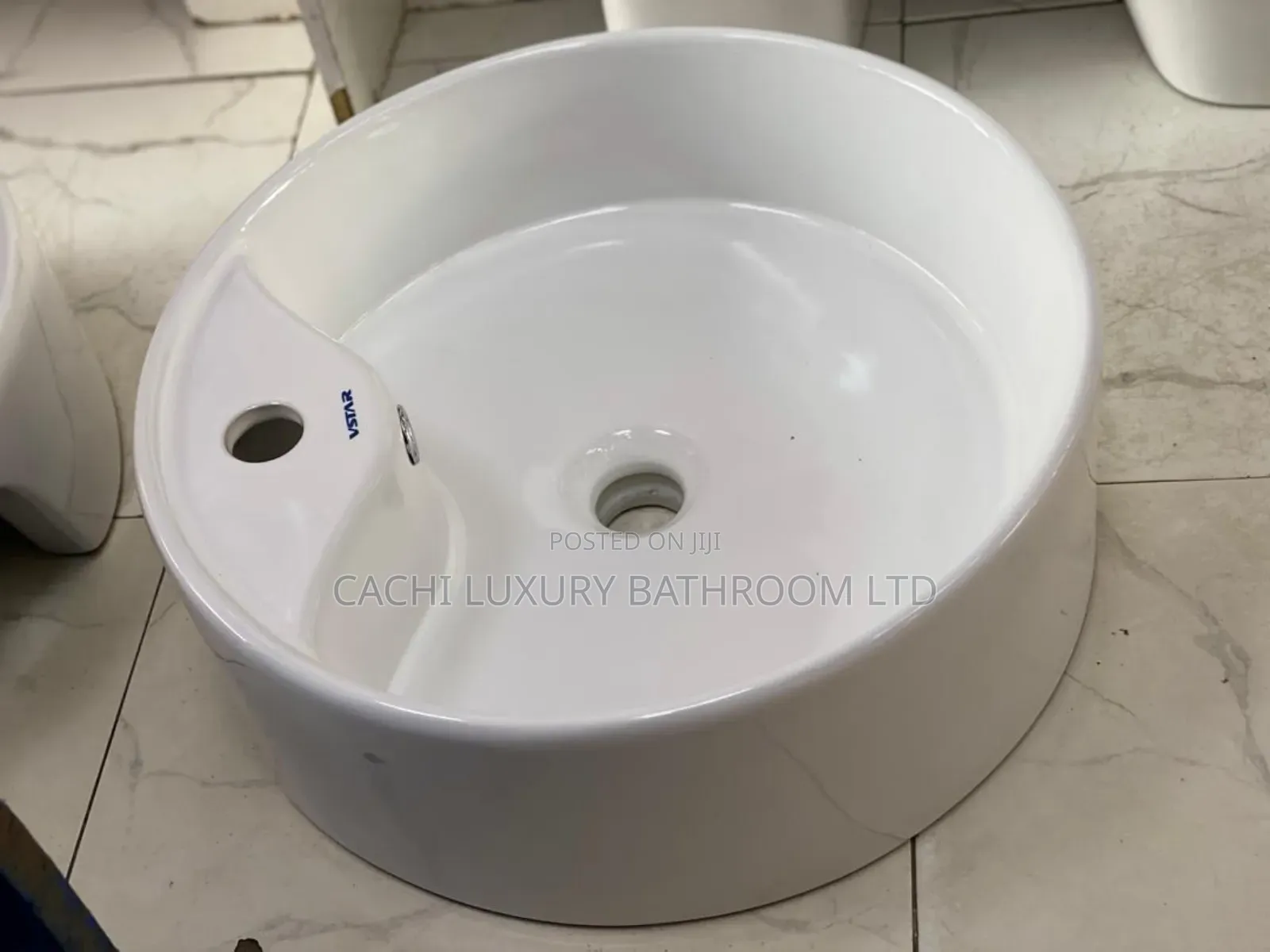 White Countertop Basin