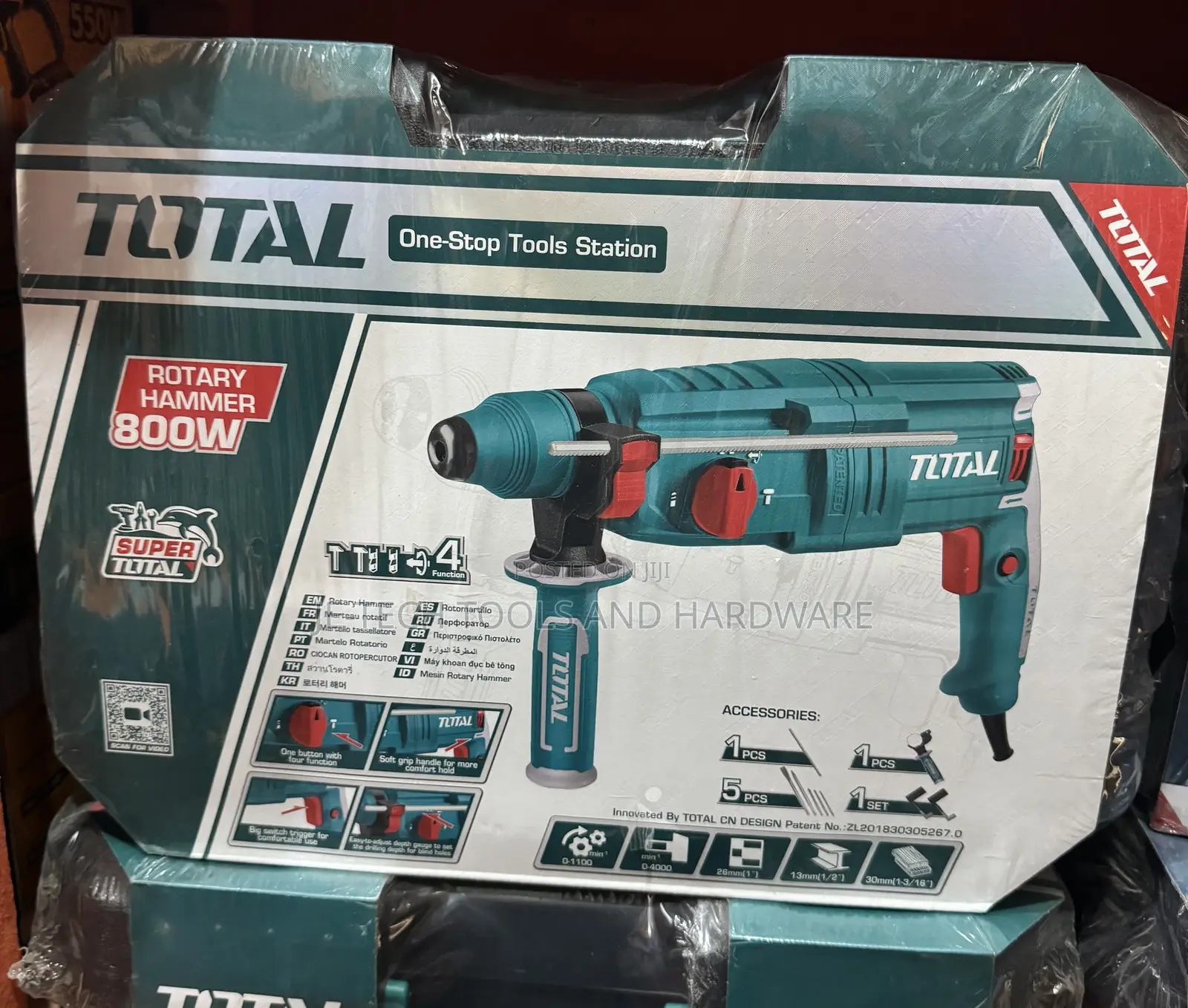 Total Rotary Hammer Th308268 800w