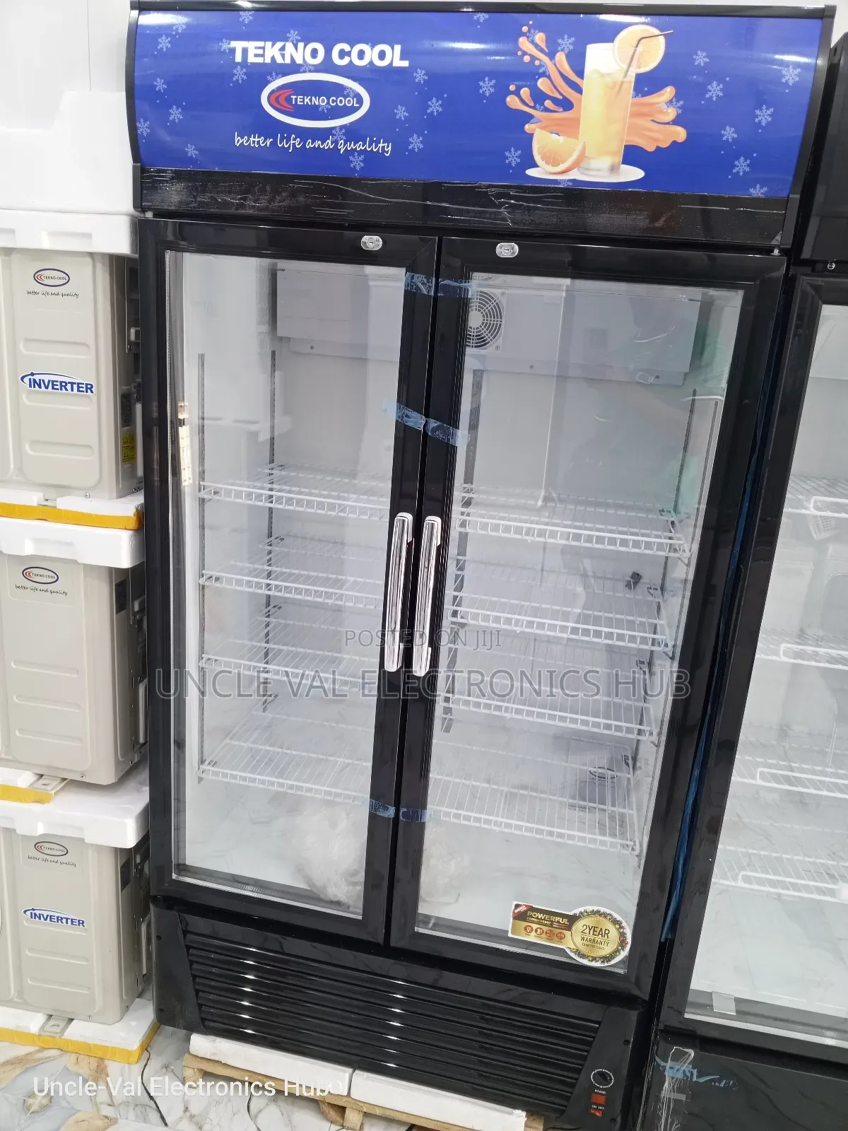 Teknocool Side by Side Showcase Chiller/Fridge