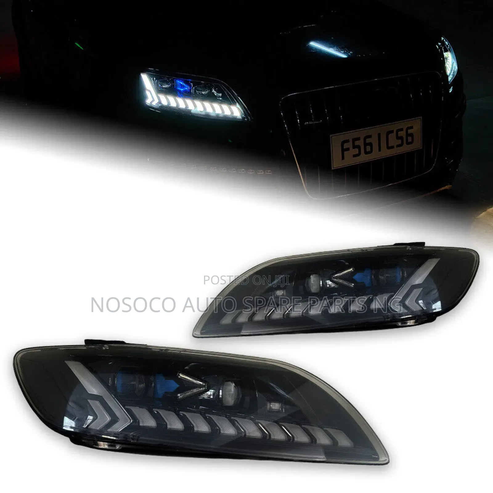 Set of Full Light Audi Q7 2013 2016