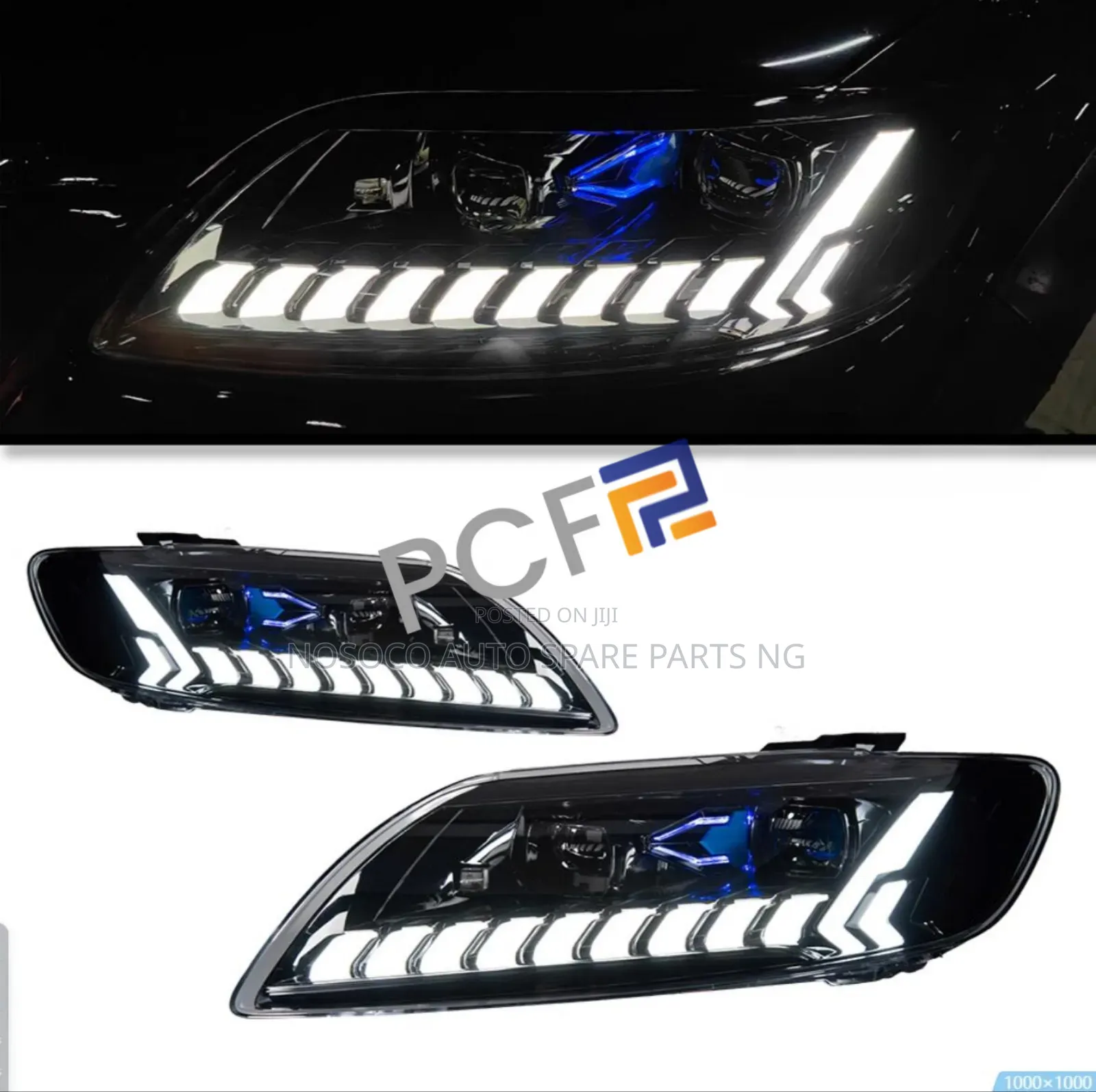 Set of Full Light Audi Q7 2013 2016