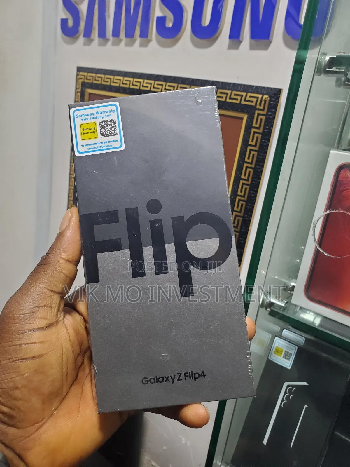 New Samsung Galaxy Z Flip4 128 GB Black