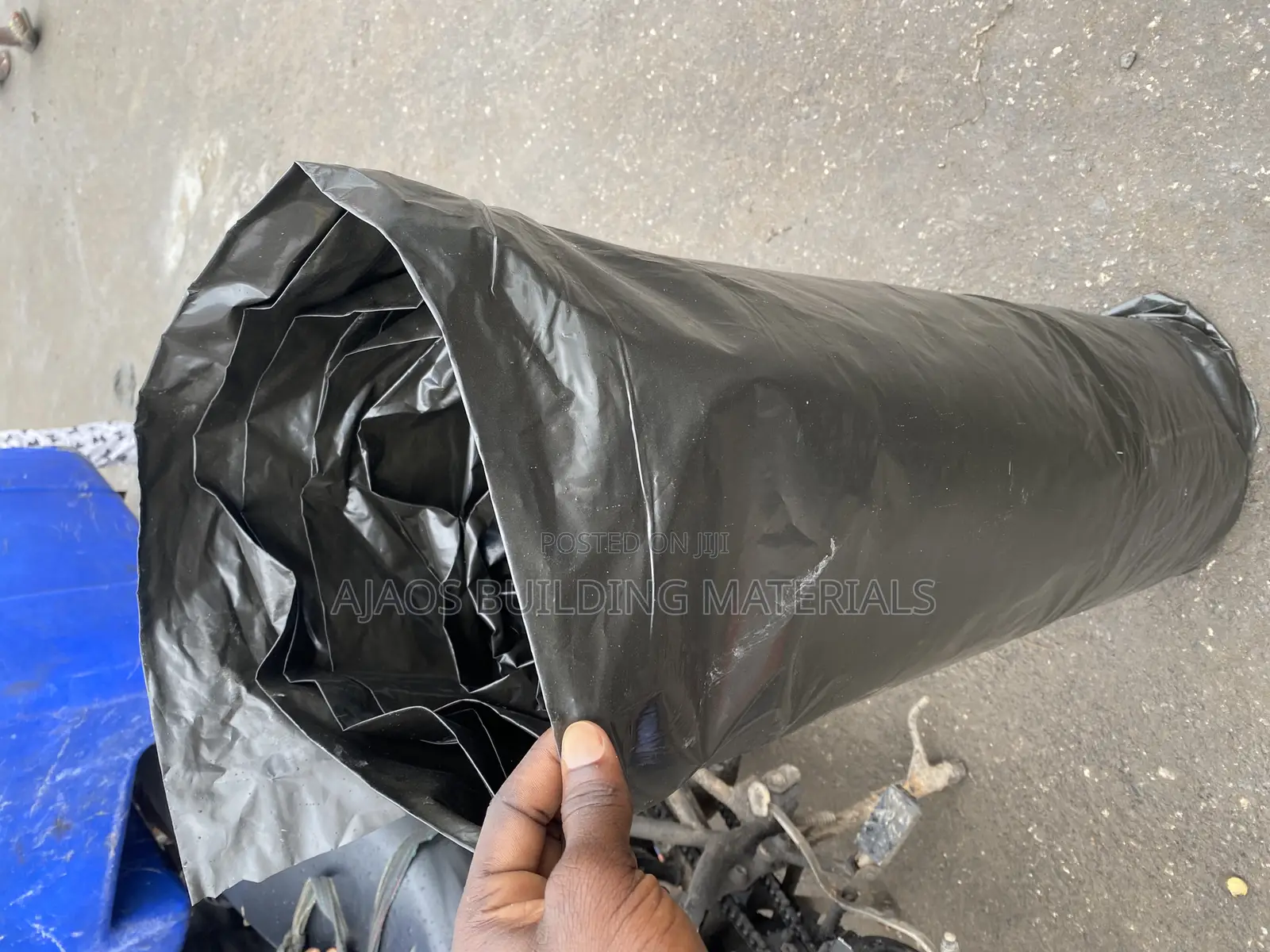 Construction DPM Black Polythene Nylon