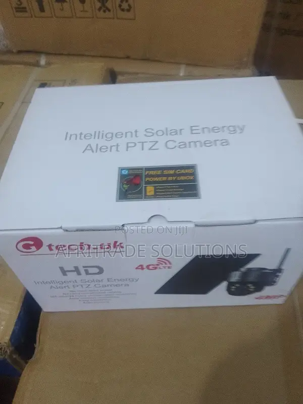 Solar-Powered 1080p Hd PTZ Cameras for Site Security
