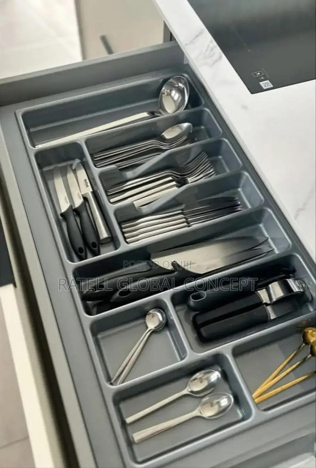 80cm Cutlery Organiser