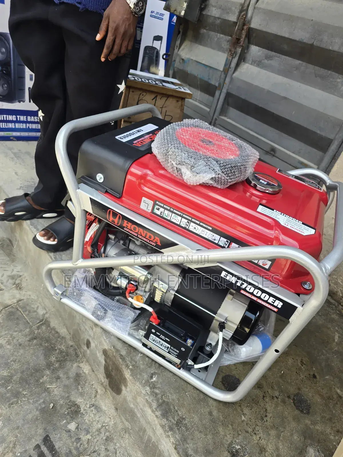 Ec17000e2r Remote Control Petrol Generator Honda 10kva