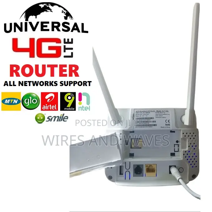 Universal 4g Lte Internet Router for All Networks