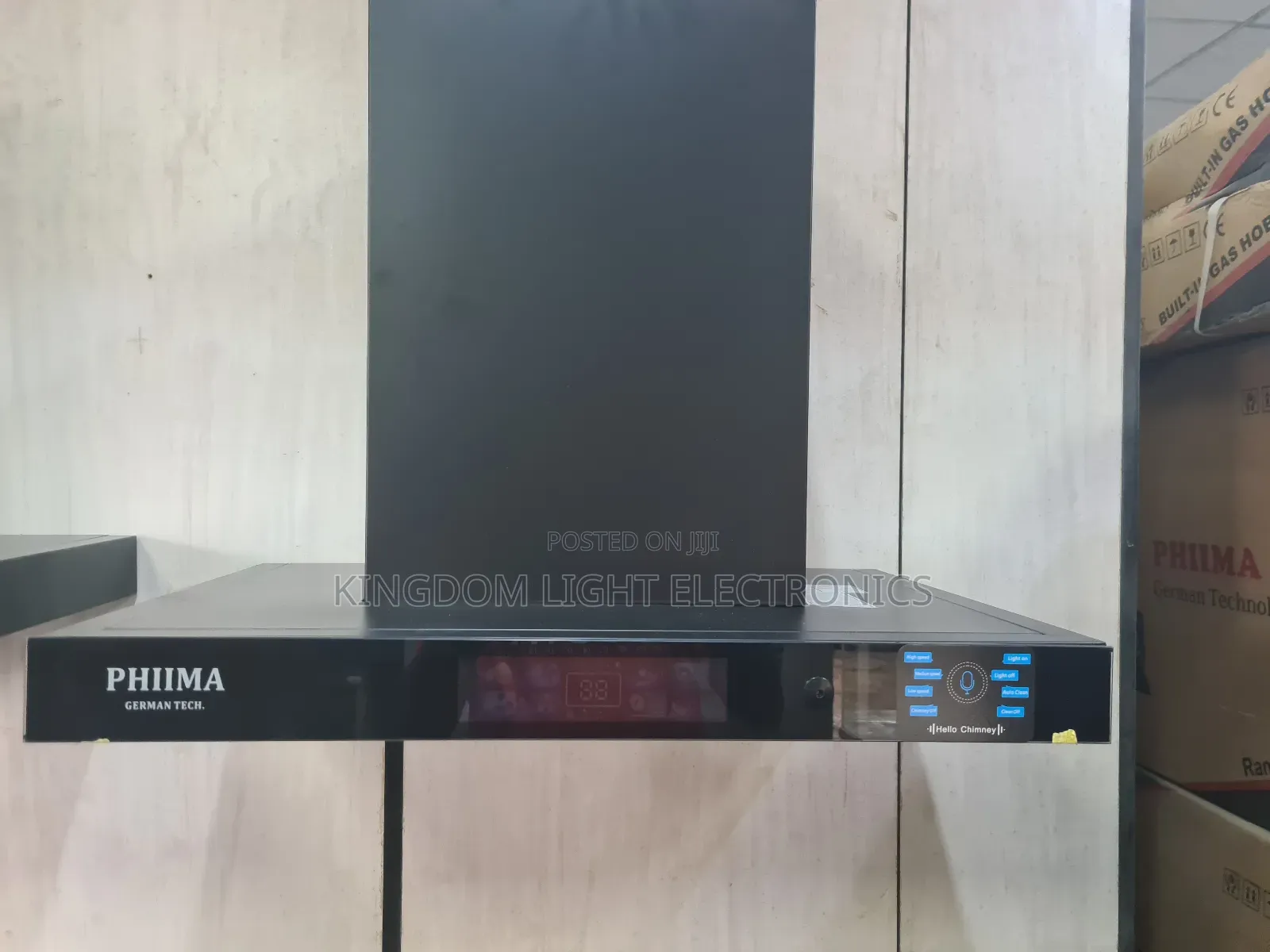 Phima T-Shape Heat Extractor Hood 60x60cm