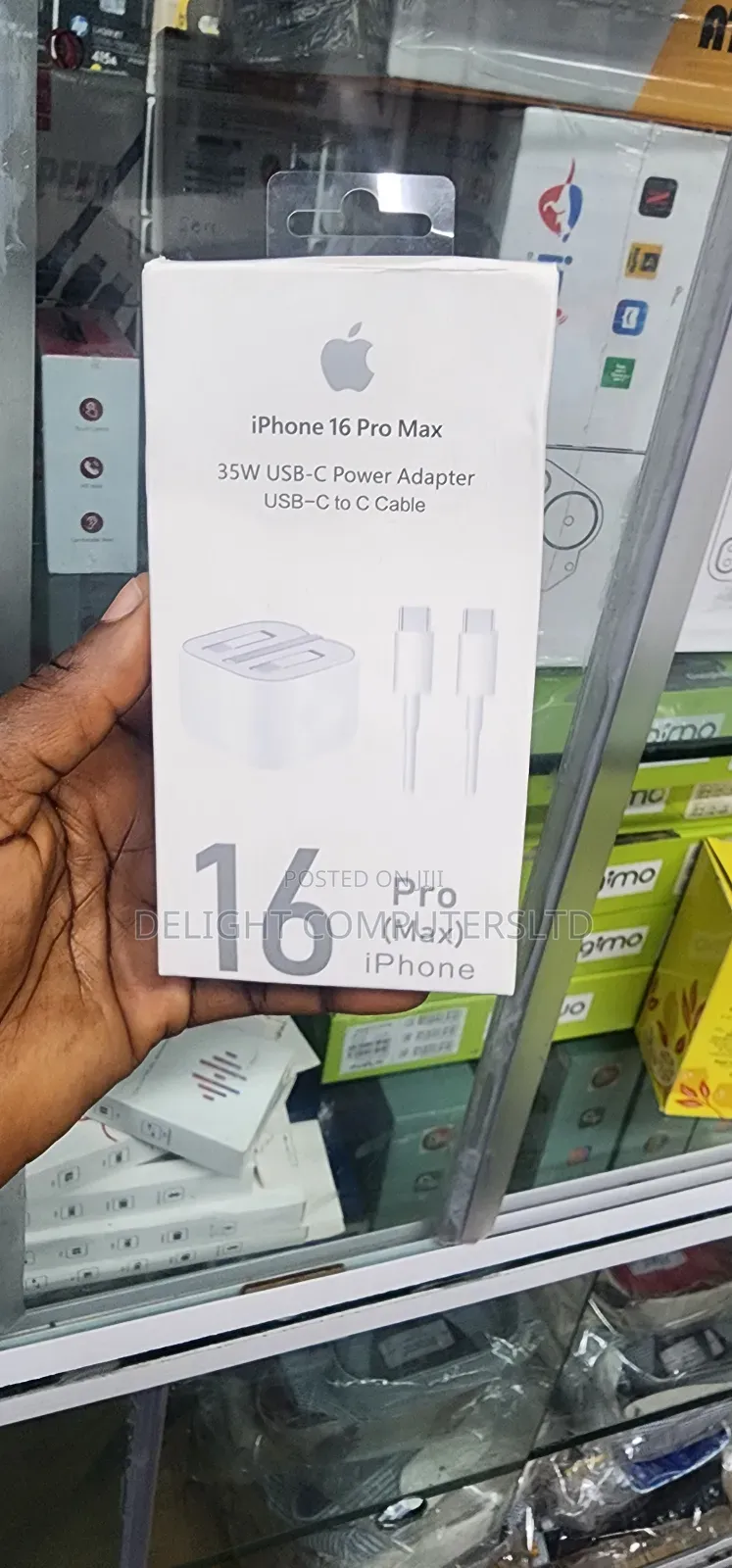 iPhone 16 Pro Max 35w Usb-C Power Adapter