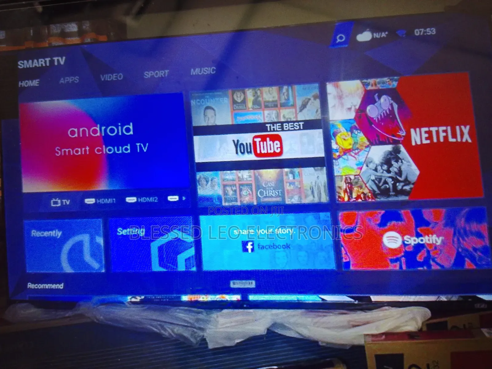 65 Inches Lg Bulding Showcasing Apps
