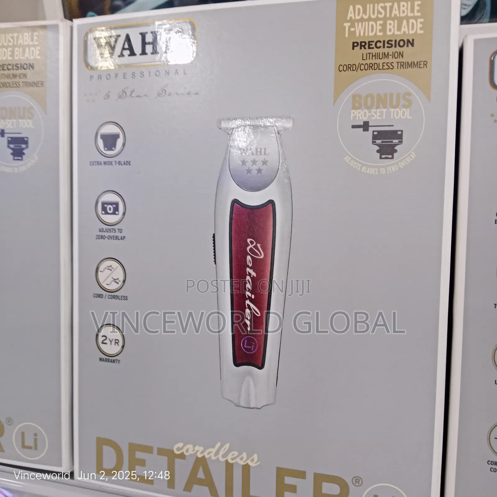 Wahl Rechargeable Detailer Cordless Clipper