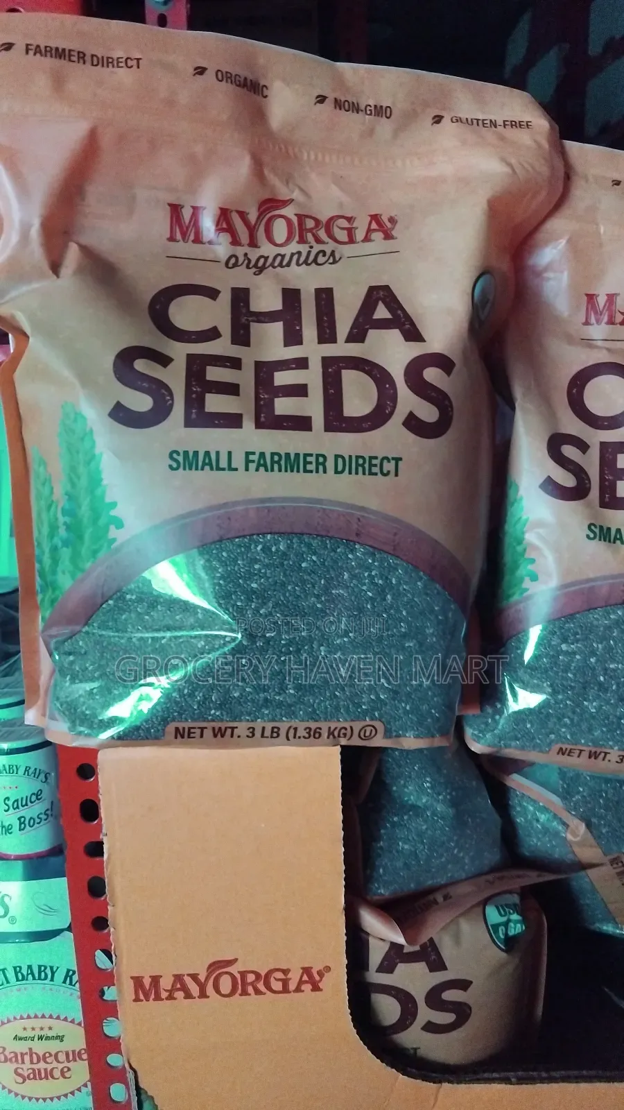 Mayorga Organic Chia Seeds 1.36kg