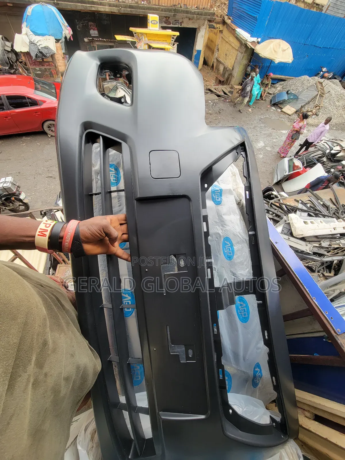 Front Bumper Nissan Almera 2012
