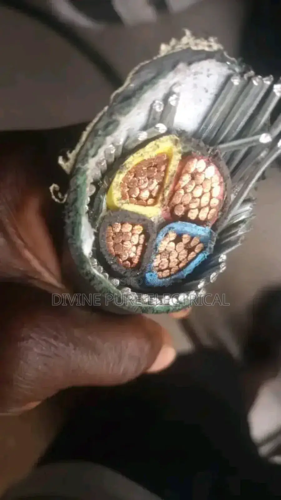 50mm 4core Armoured Cable