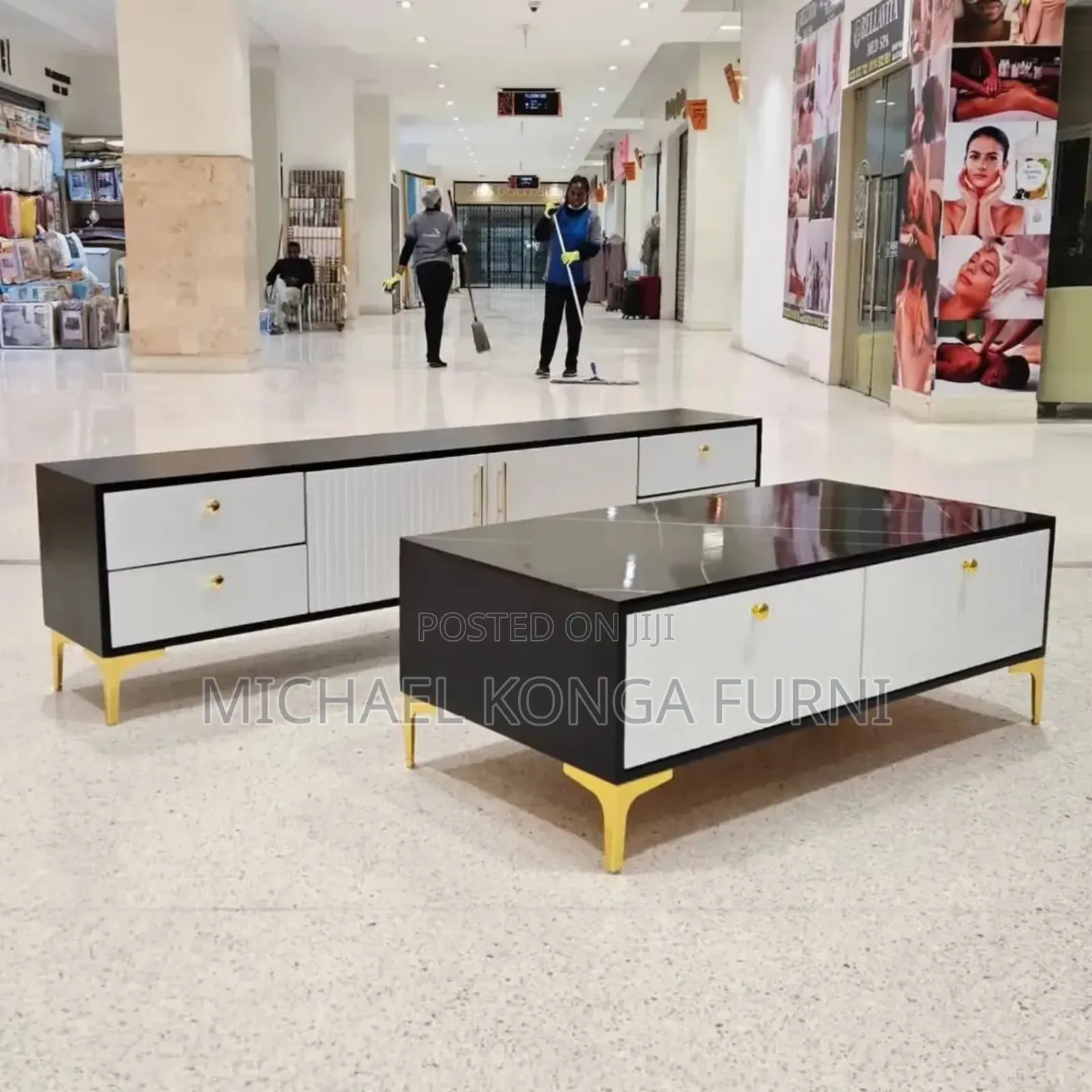 Classic Tv Stand and Centre Table