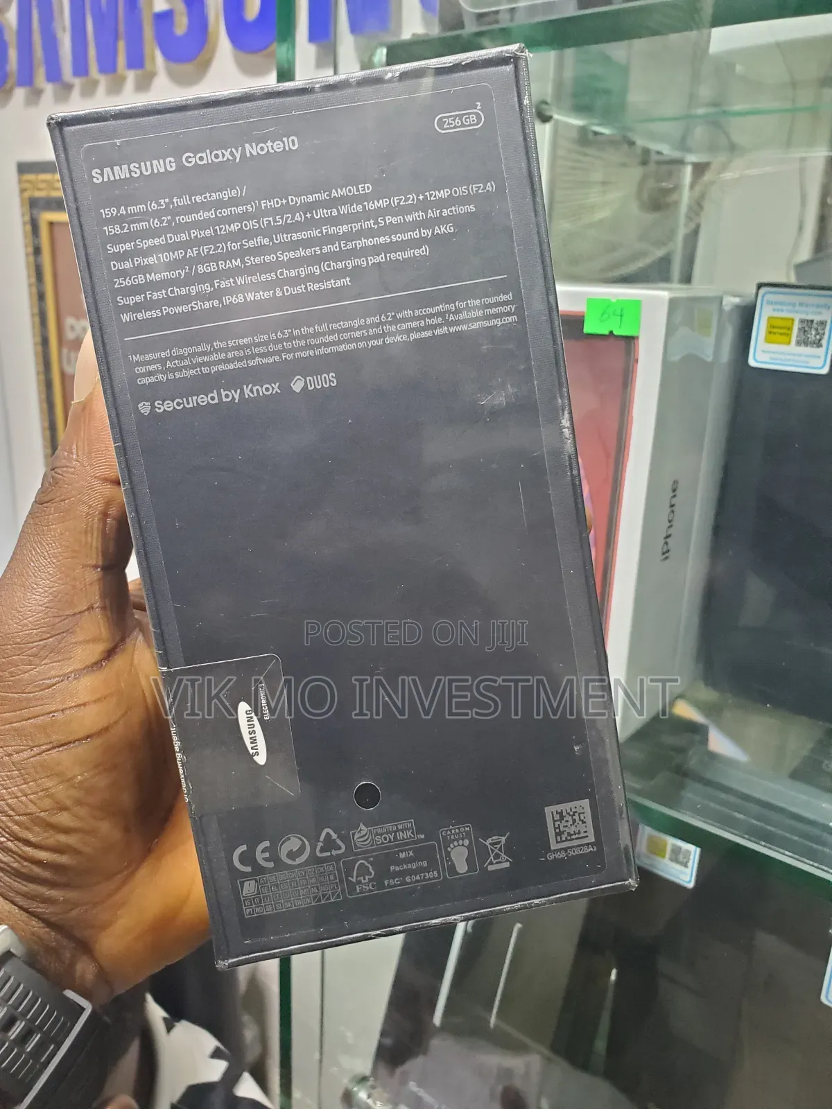 New Samsung Galaxy Note10 256 GB