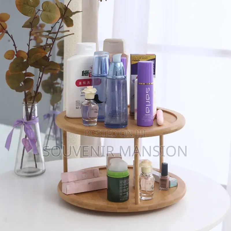 2 Tier Bamboo Turning Rack