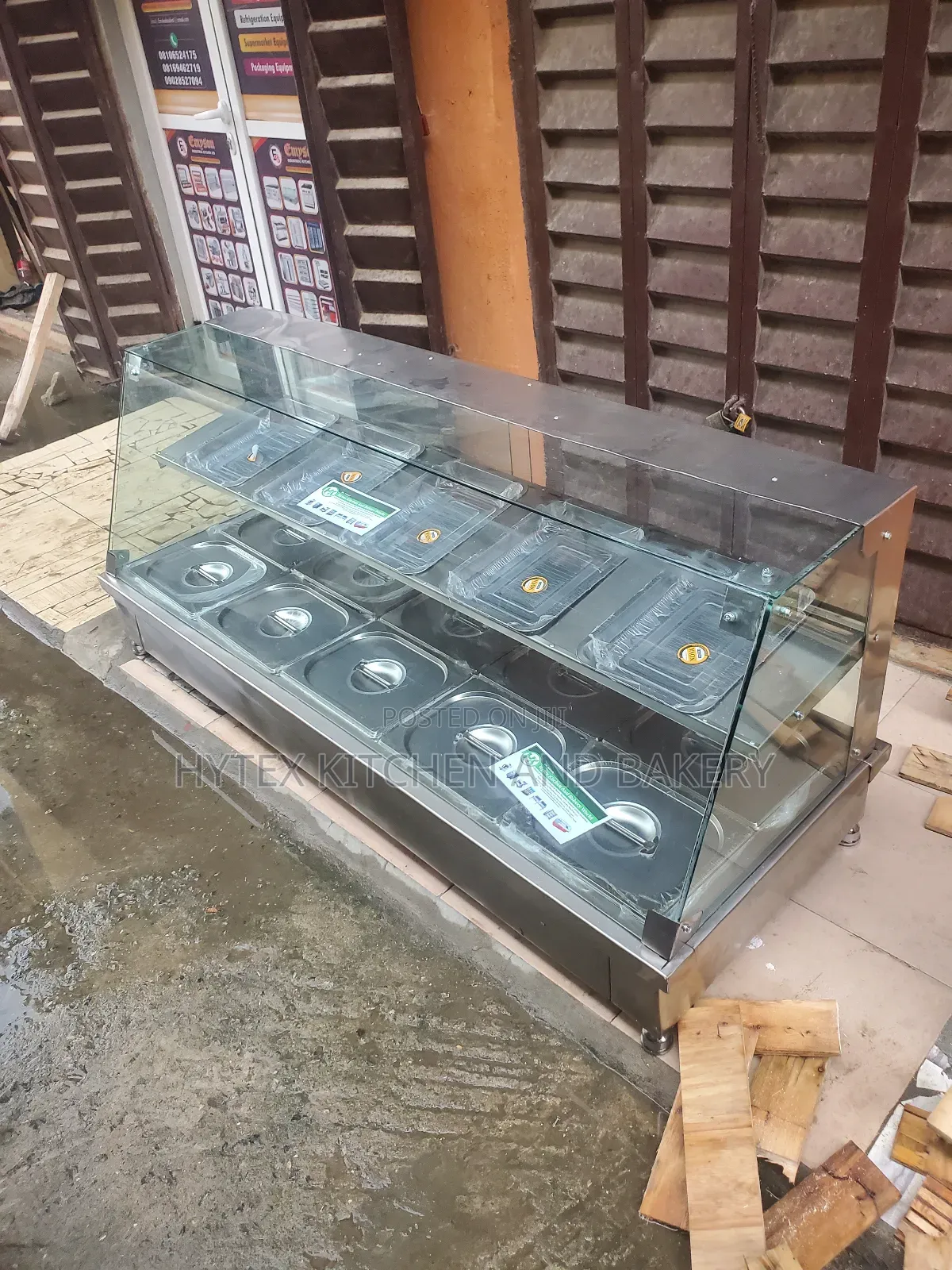 5 Plate Up and 10plate Down Display Food Warmer