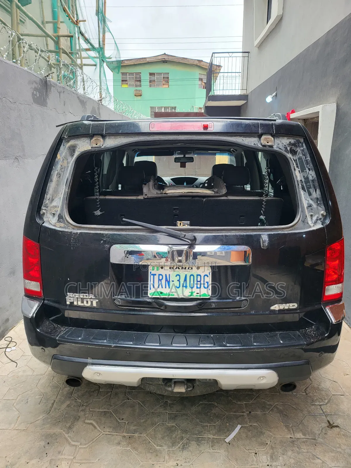 Honda Pilot 2010 Back Glass Perfectly Installed We Deliver