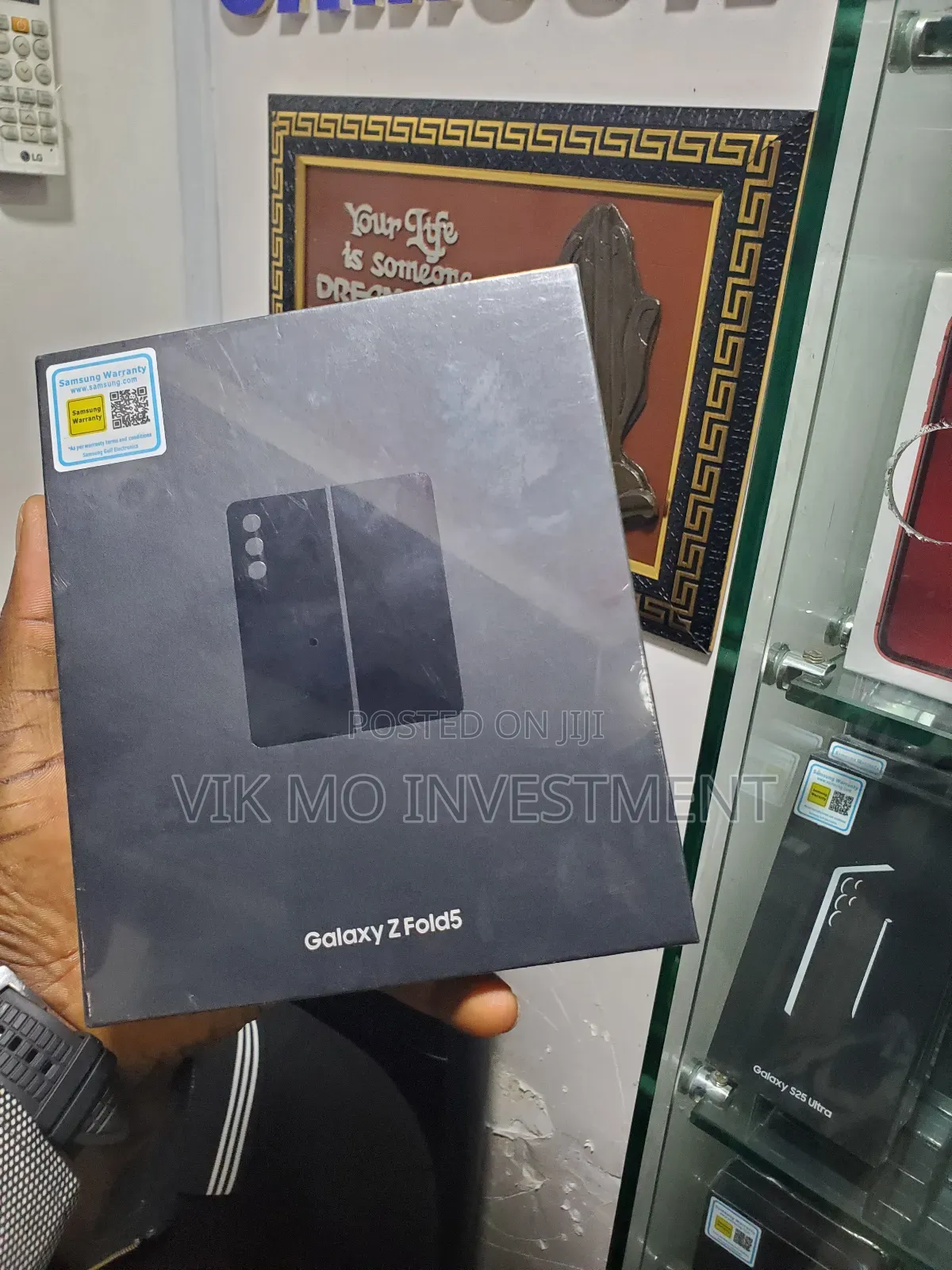New Samsung Galaxy Fold 5G 512 GB Black