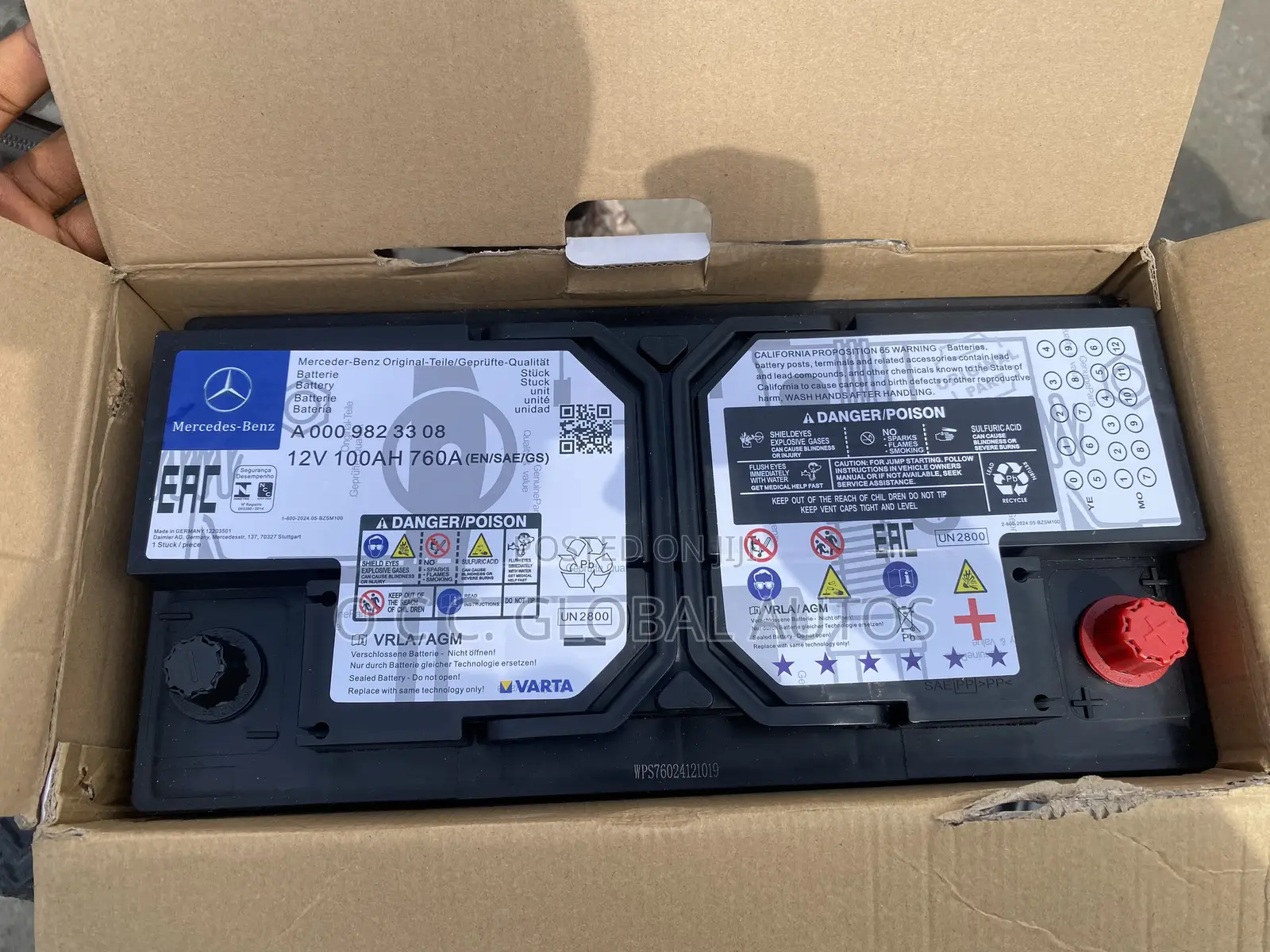 All 100ahs In Mercedes-benz Battery Available