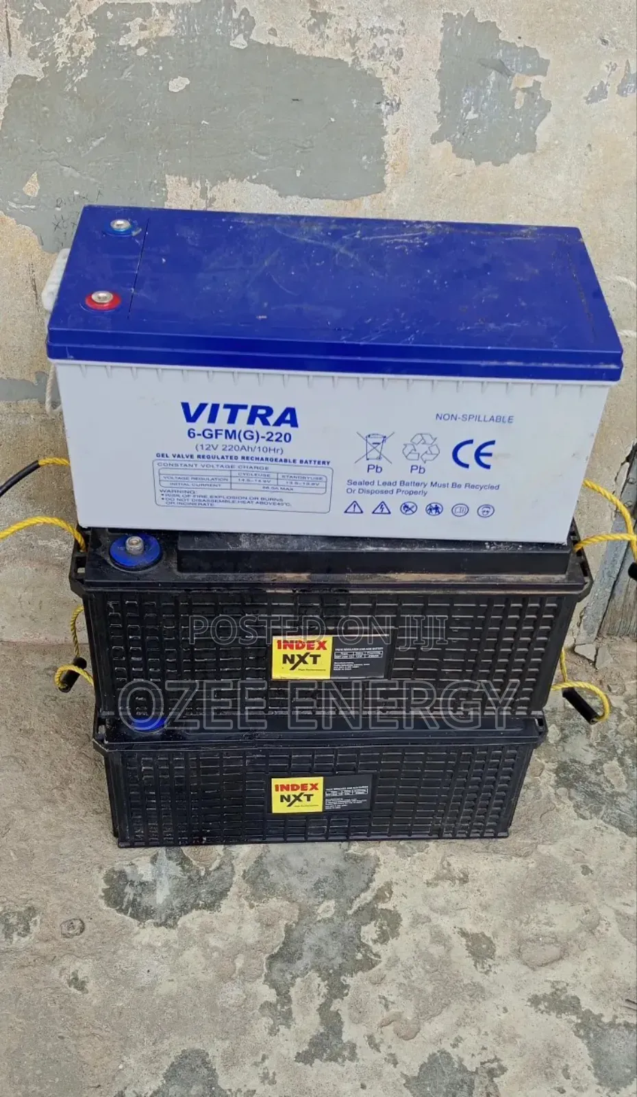We're Buyer of Dead Bad Inverter Battery (Ozee Solution)