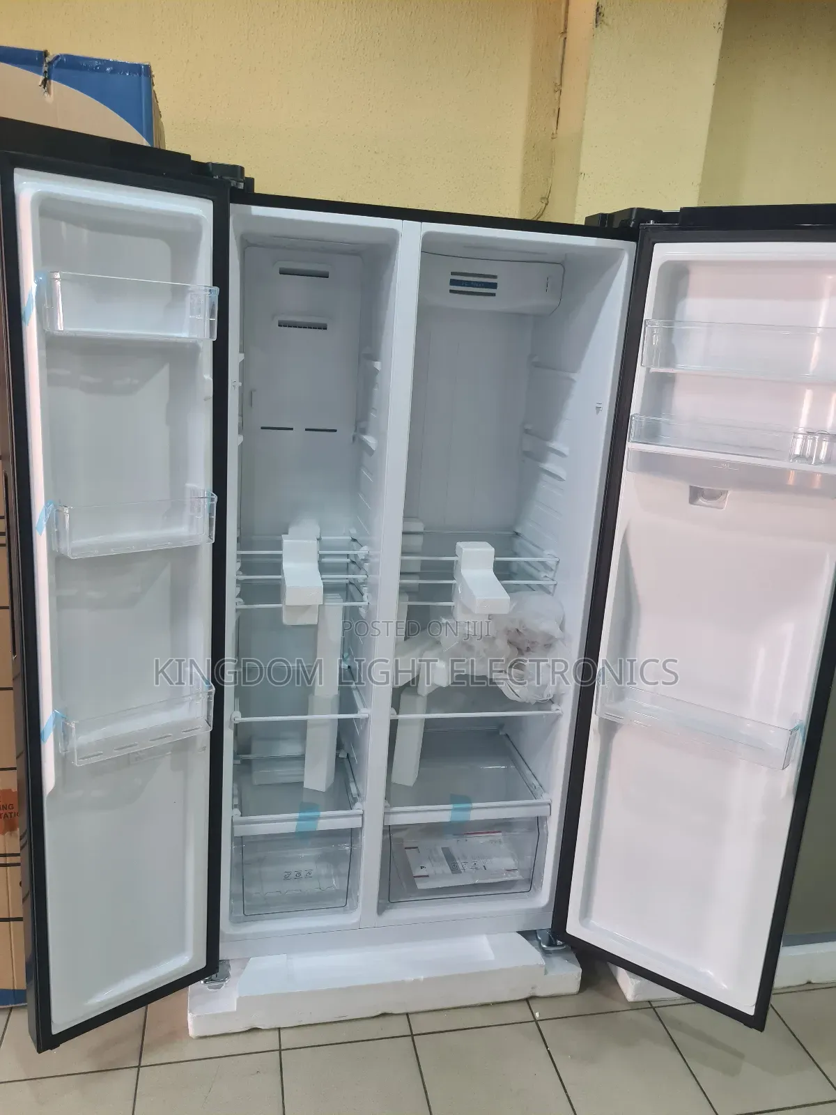 Polystar Double Door Side by Side Inverter Fridge