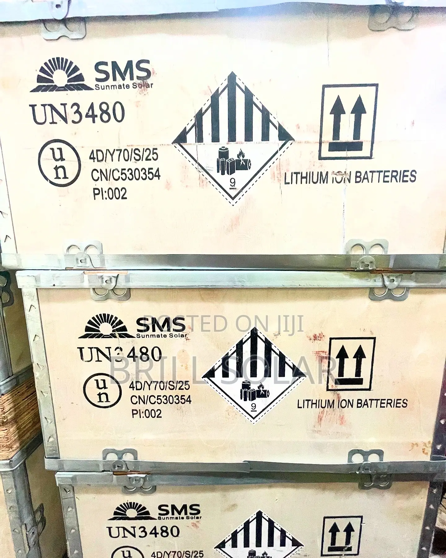 5.12kwh-51.2v SMS Solar Lithium Battery