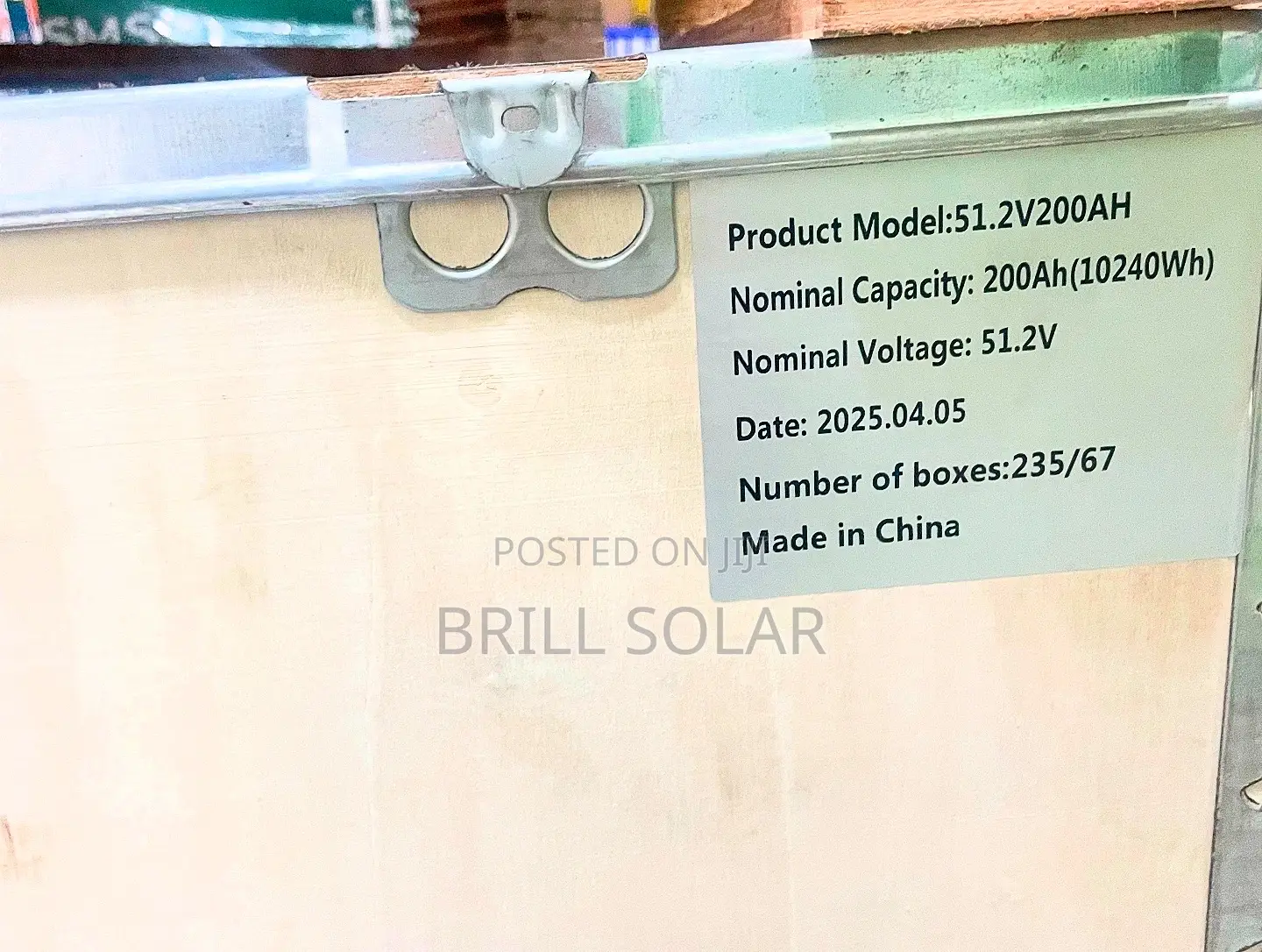 10kwh-51.2v SMS Solar Lithium Battery