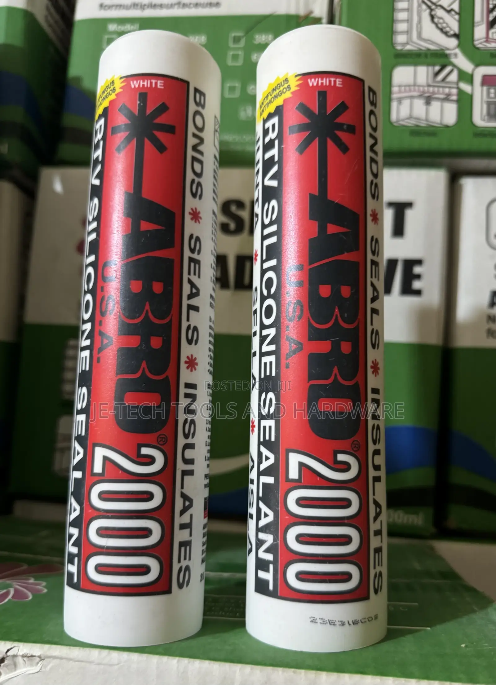 Abro 2000 Silicone Sealant Black