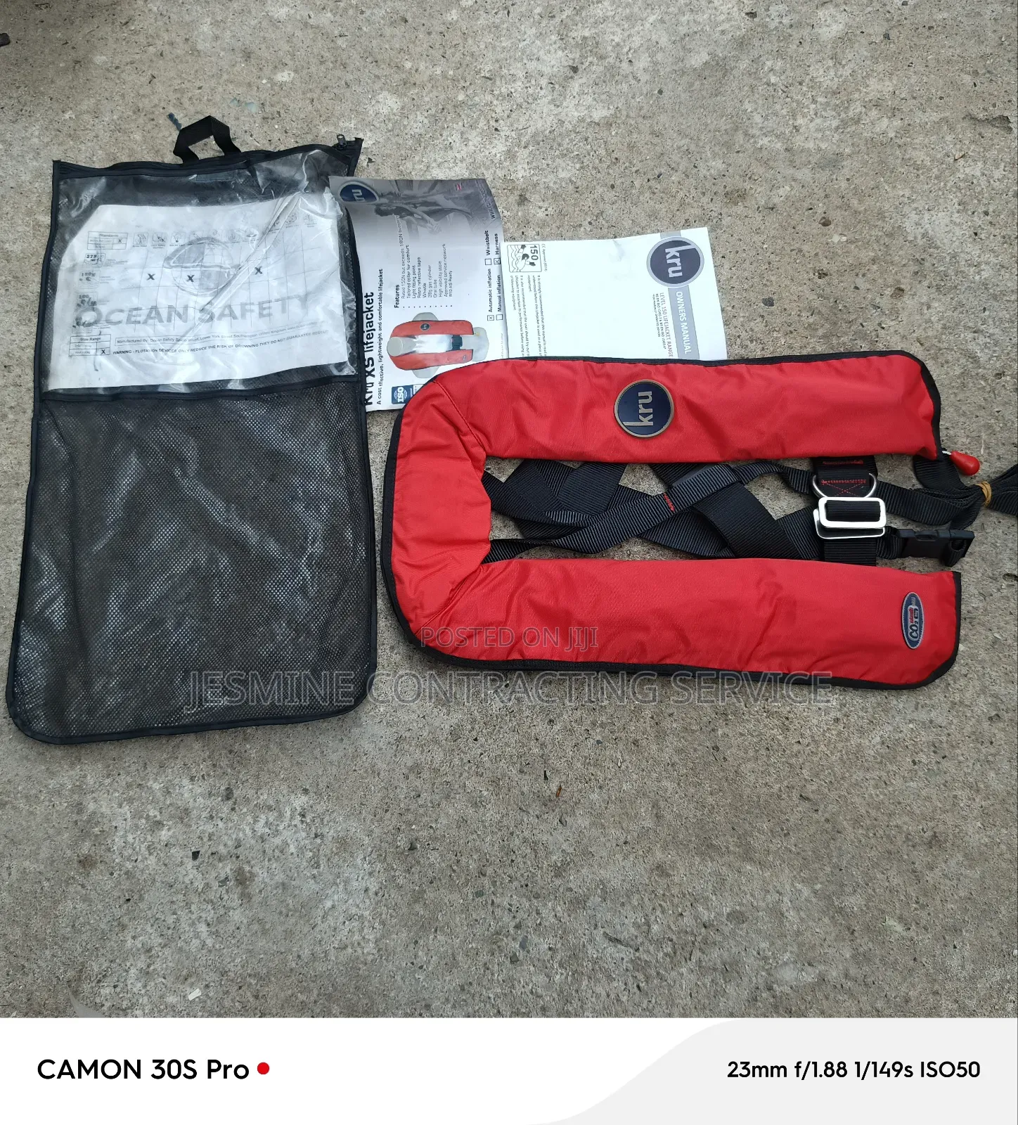 Automatic Life Jacket 150newton Kru Uk