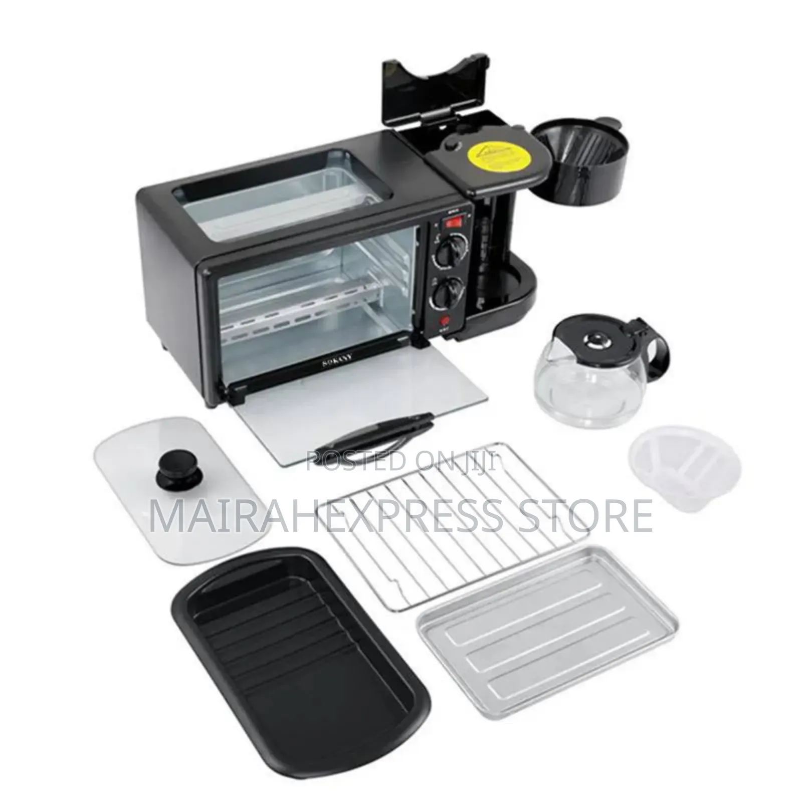 Sokany 3in1 Multifunction 1050watt Breakfast Maker