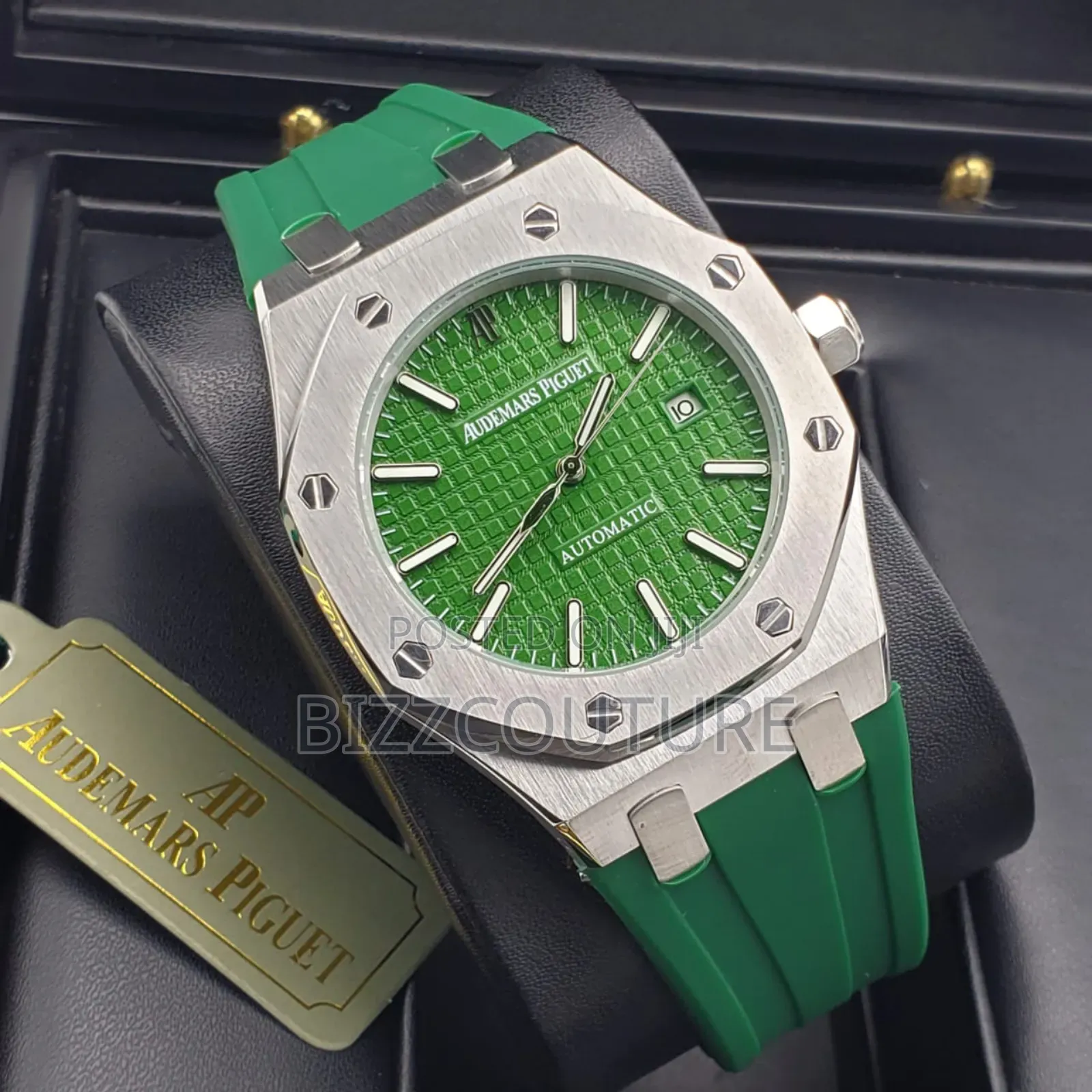 Original Audemars Piguet Green Rubber Strap Watch