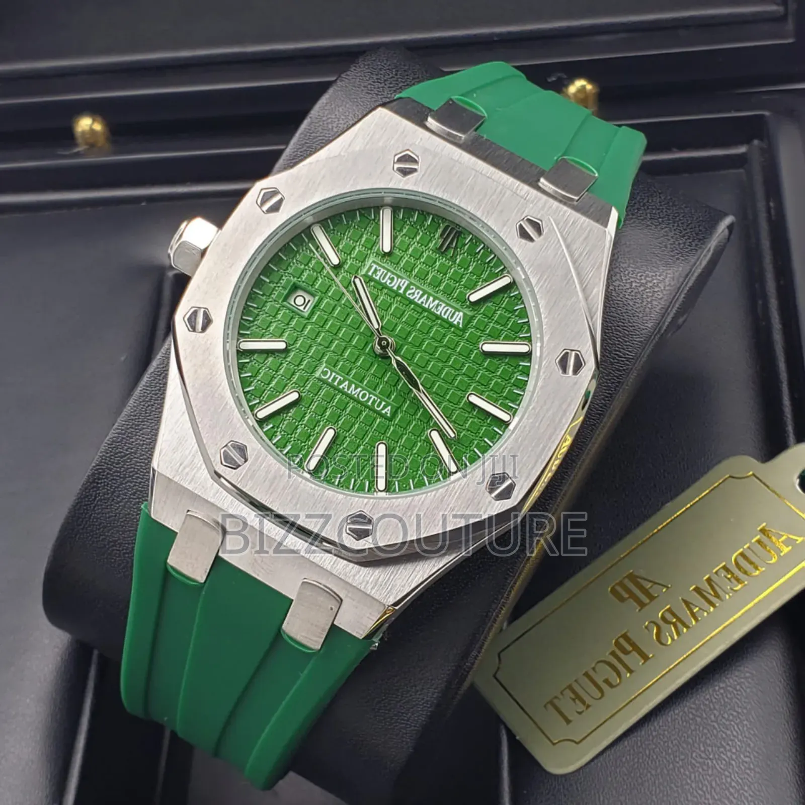Original Audemars Piguet Green Rubber Strap Watch