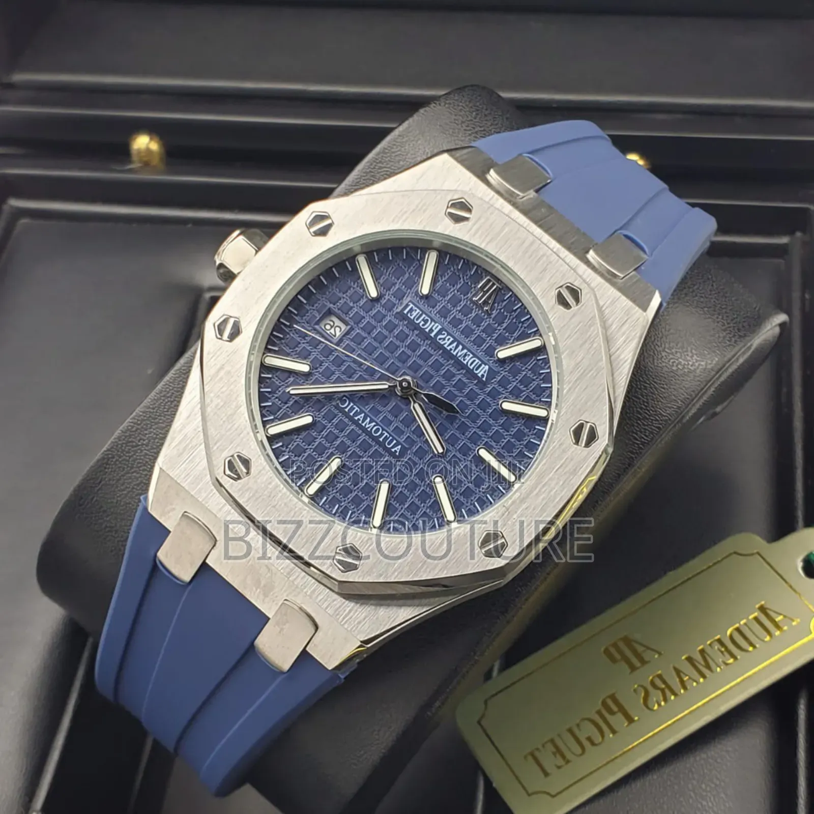 Original Audemars Piguet Blue Rubber Strap Watch