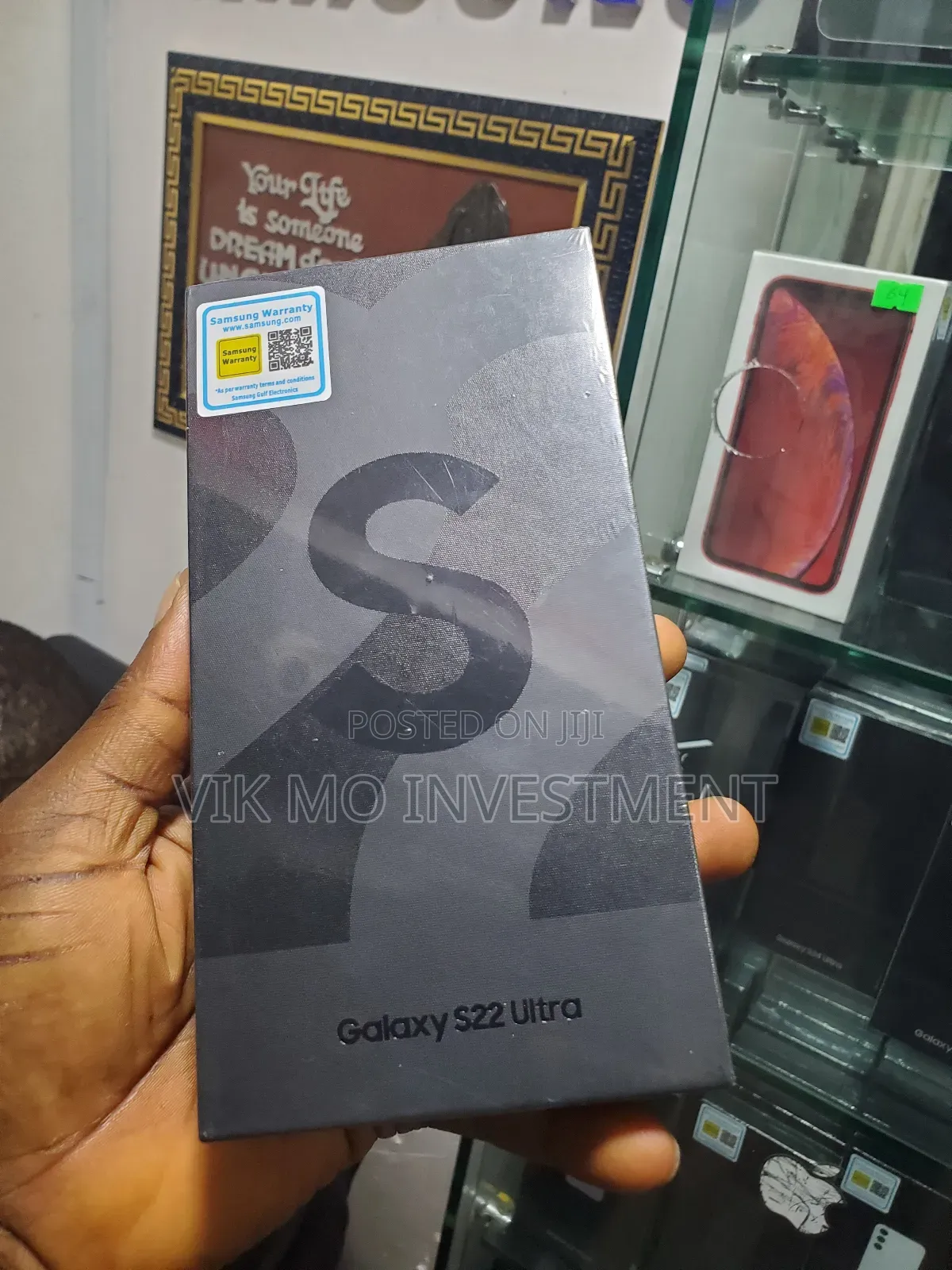 New Samsung Galaxy S22 Ultra 512 GB Red