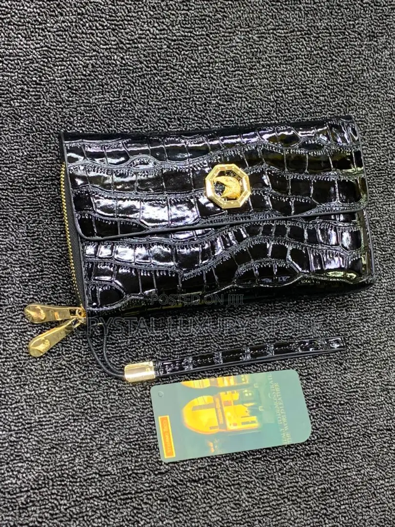 Mont Blanc Quality Luxury Men Genuine Leather Armpit Purse