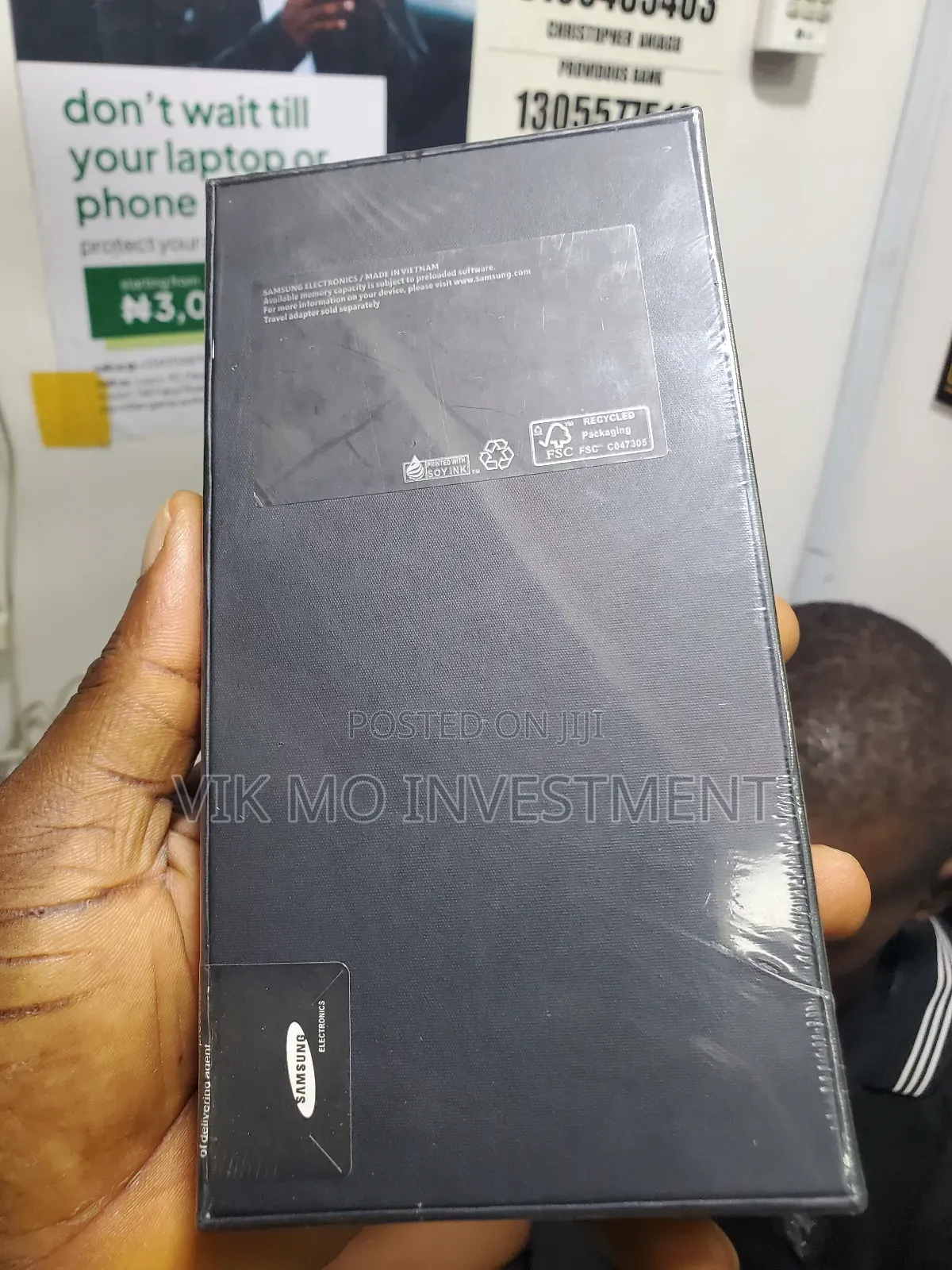 New Samsung Galaxy S22 Ultra 128 GB Black