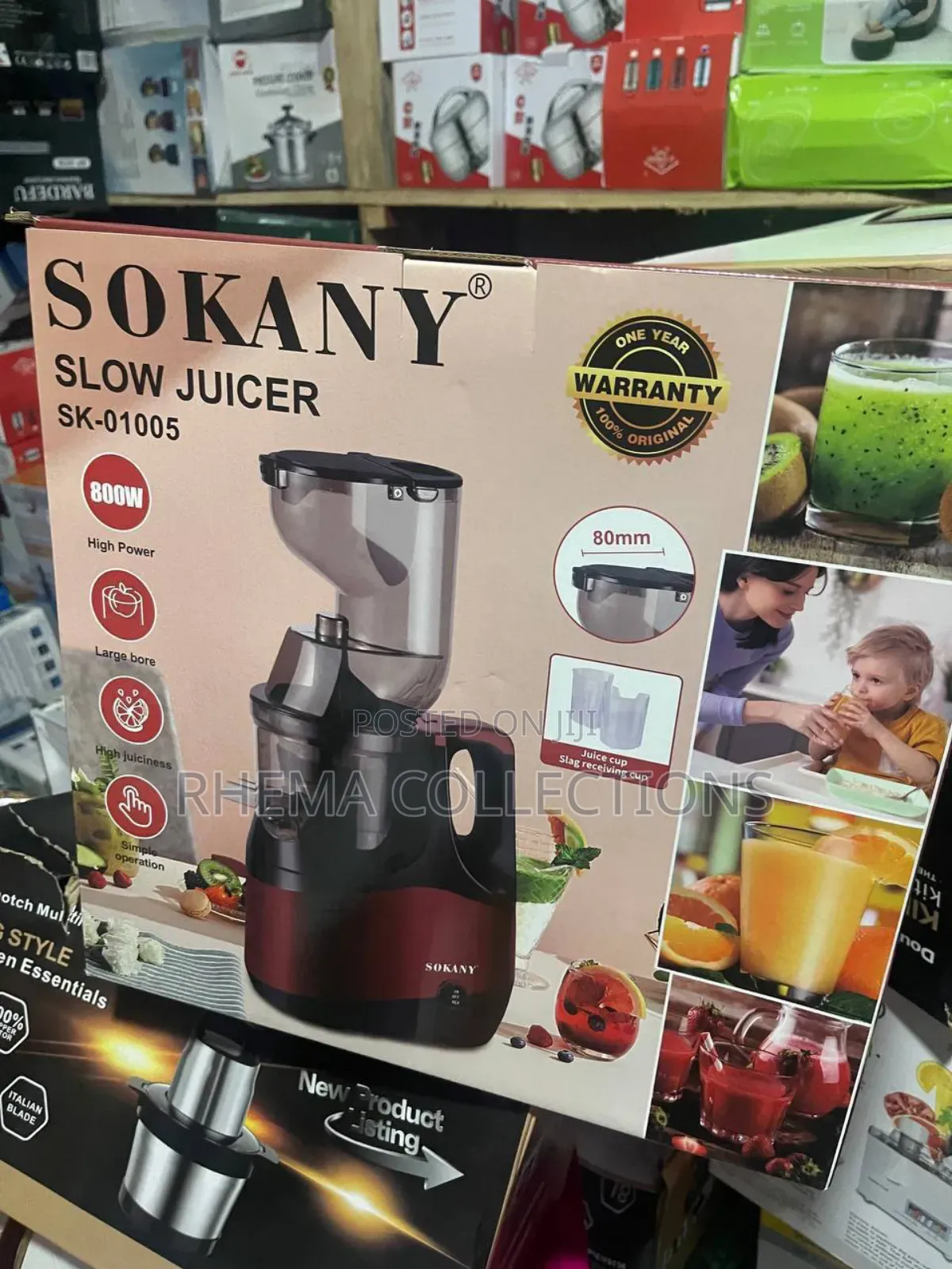 Sokany 500watt Slow Juicer