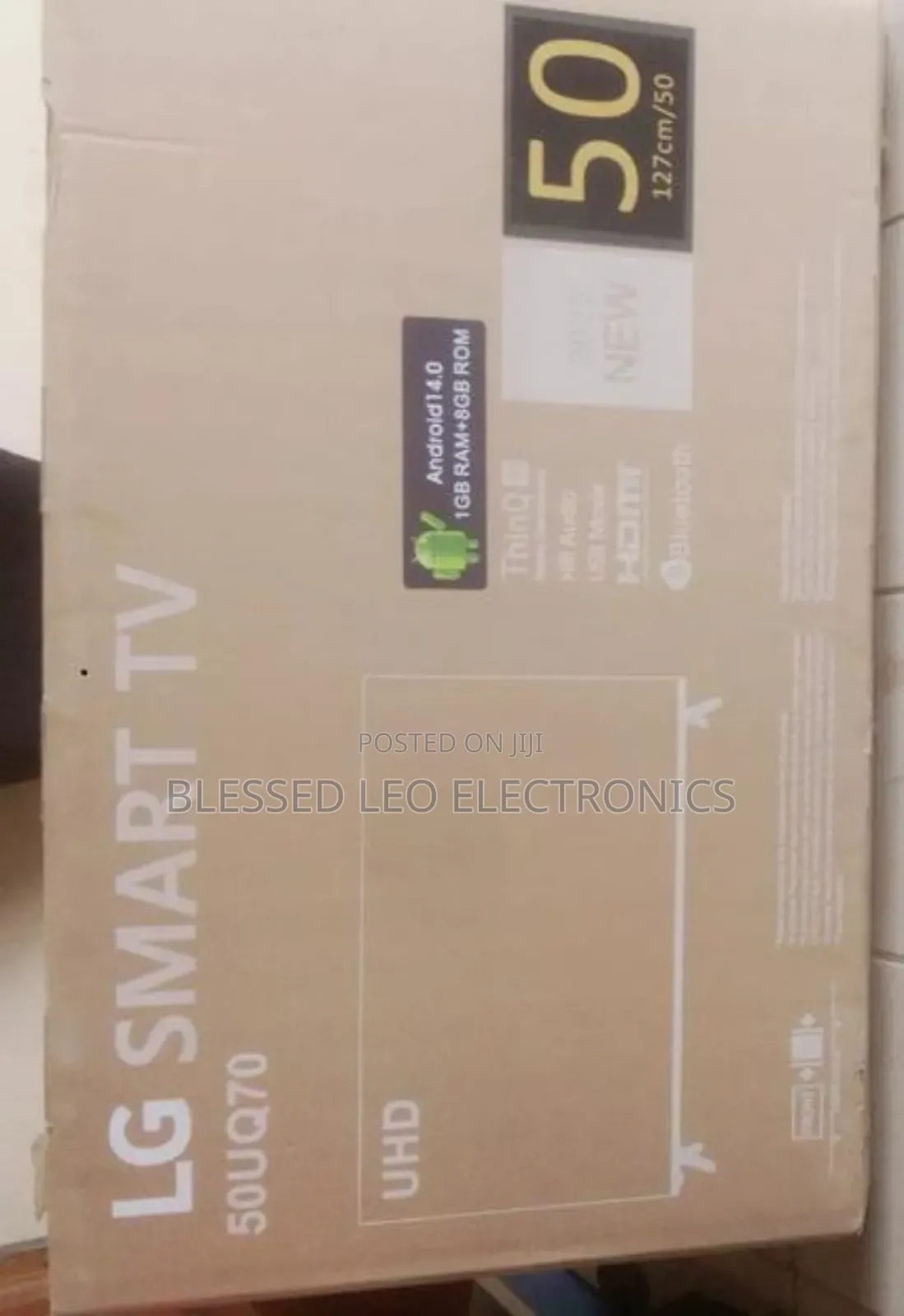 50 Inches Smart Tv With Vibrant Colours