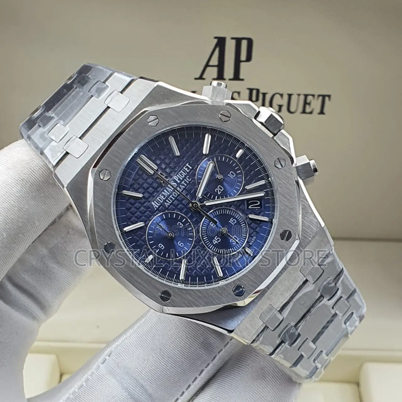 Audemars Piguet Quality Luxury Men Chain Strap Wristwatch
