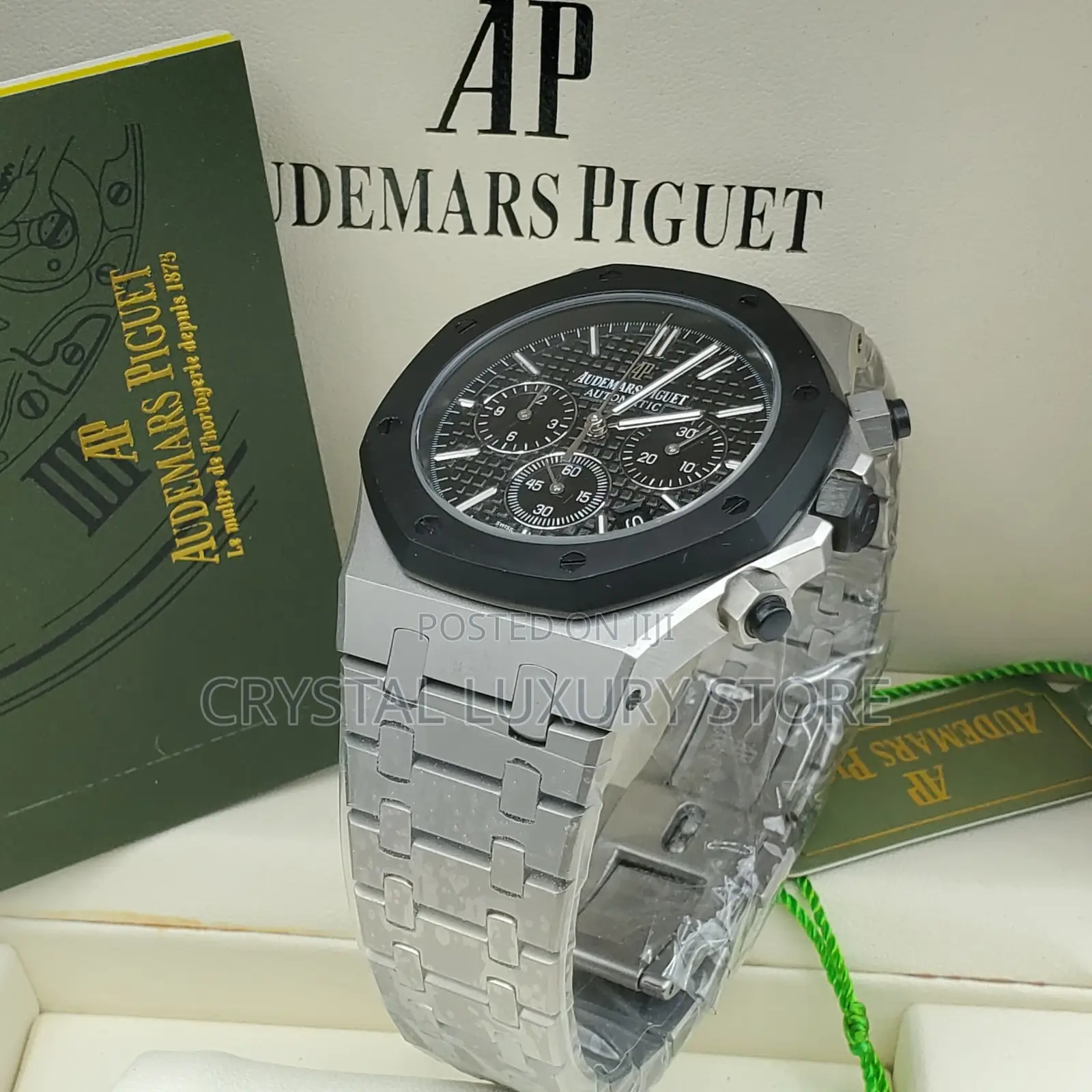 Audemars Piguet Quality Luxury Men Chain Strap Wristwatch