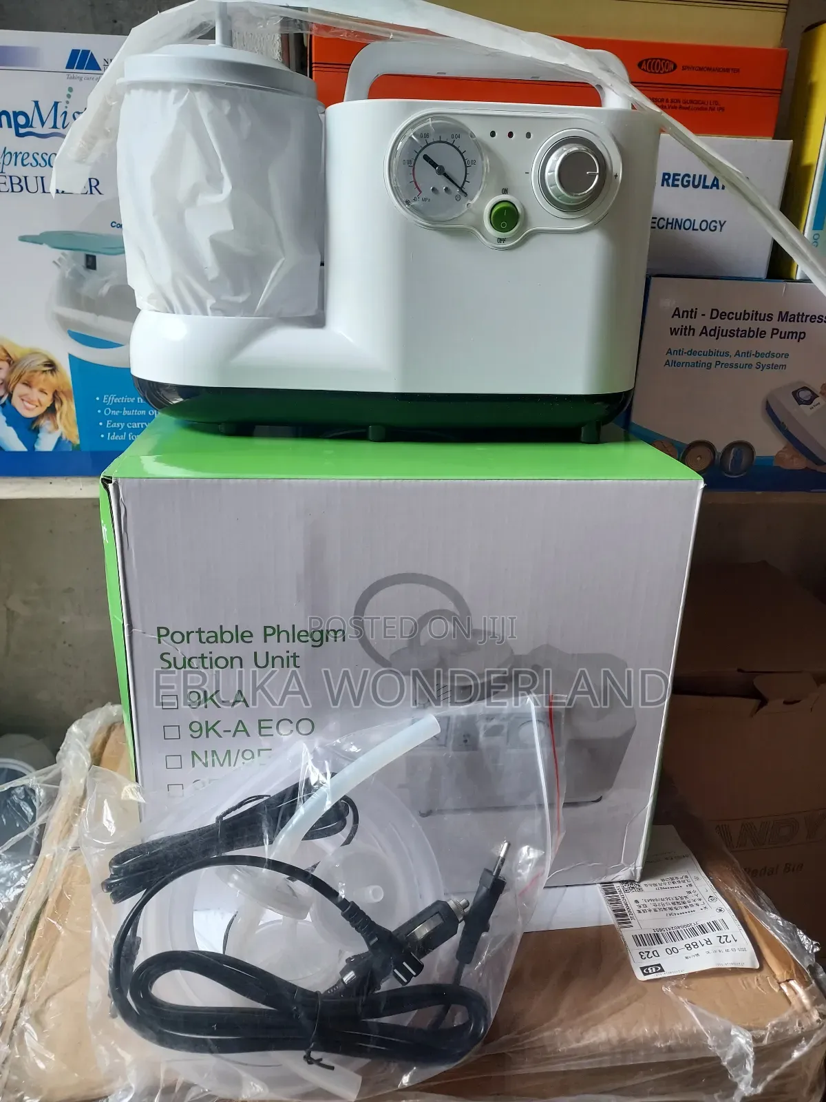 Electric Battery Backup Suction Machine