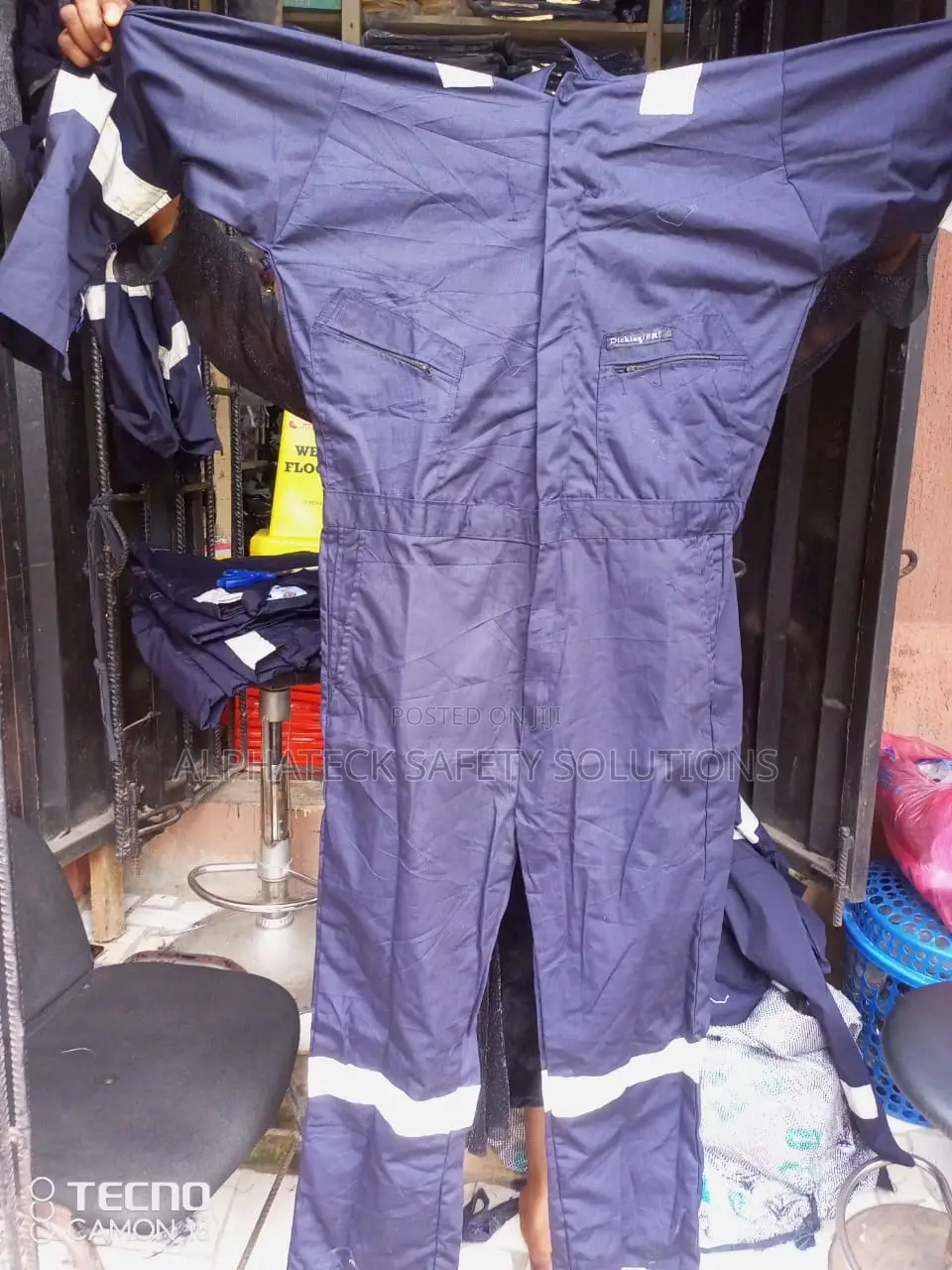 Safety Coveralls With Reflective