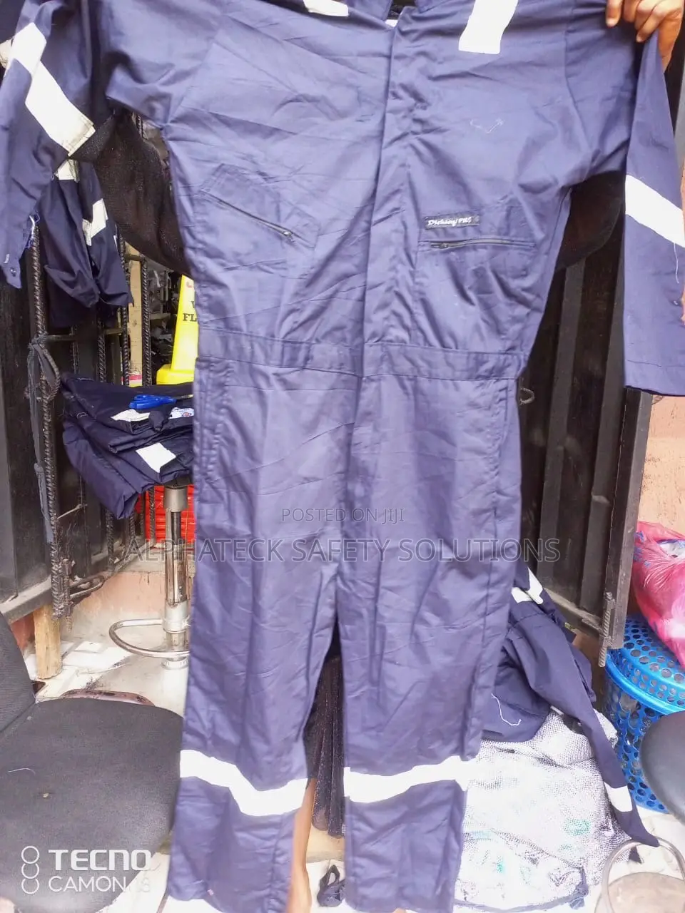 Safety Coveralls With Reflective
