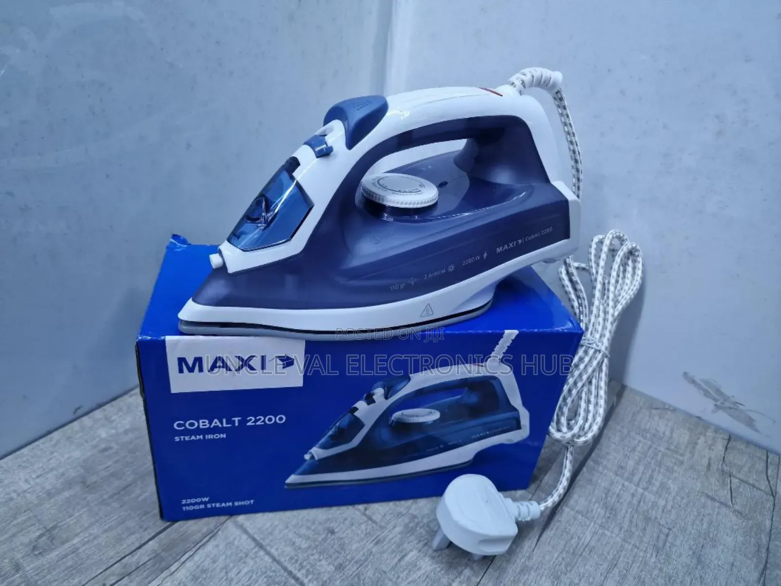 Maxi Steam Iron (Cobalt 2200)