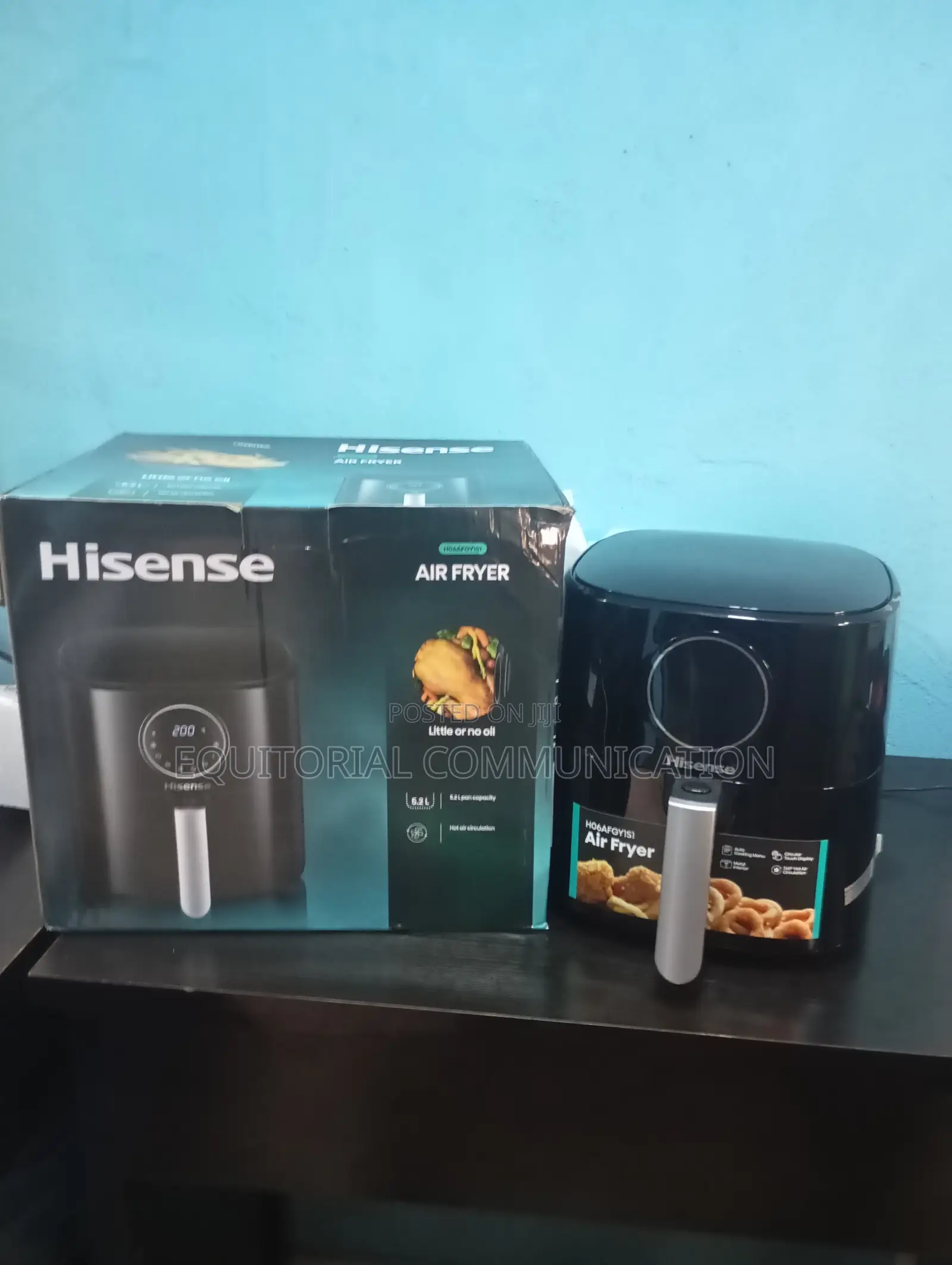 Hisense Air Fryer 5.2l – Fast, Healthy, Delicious Meals